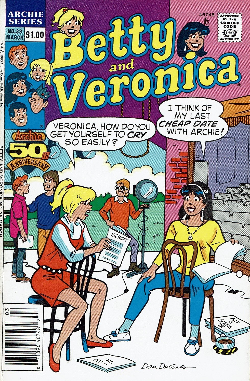 Read online Betty and Veronica (1987) comic -  Issue #38 - 1