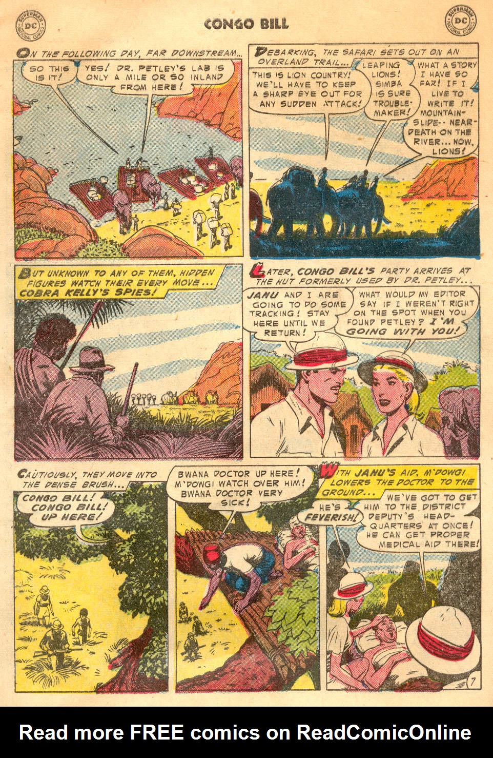 Read online Congo Bill comic -  Issue #2 - 9