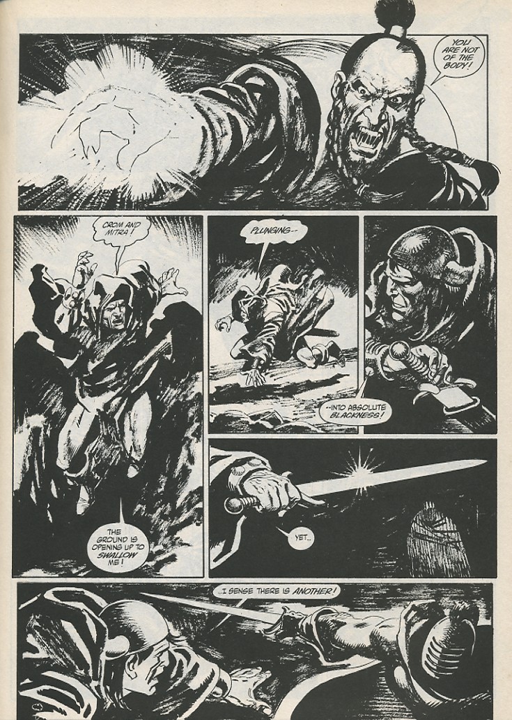 Read online The Savage Sword Of Conan comic -  Issue #189 - 33