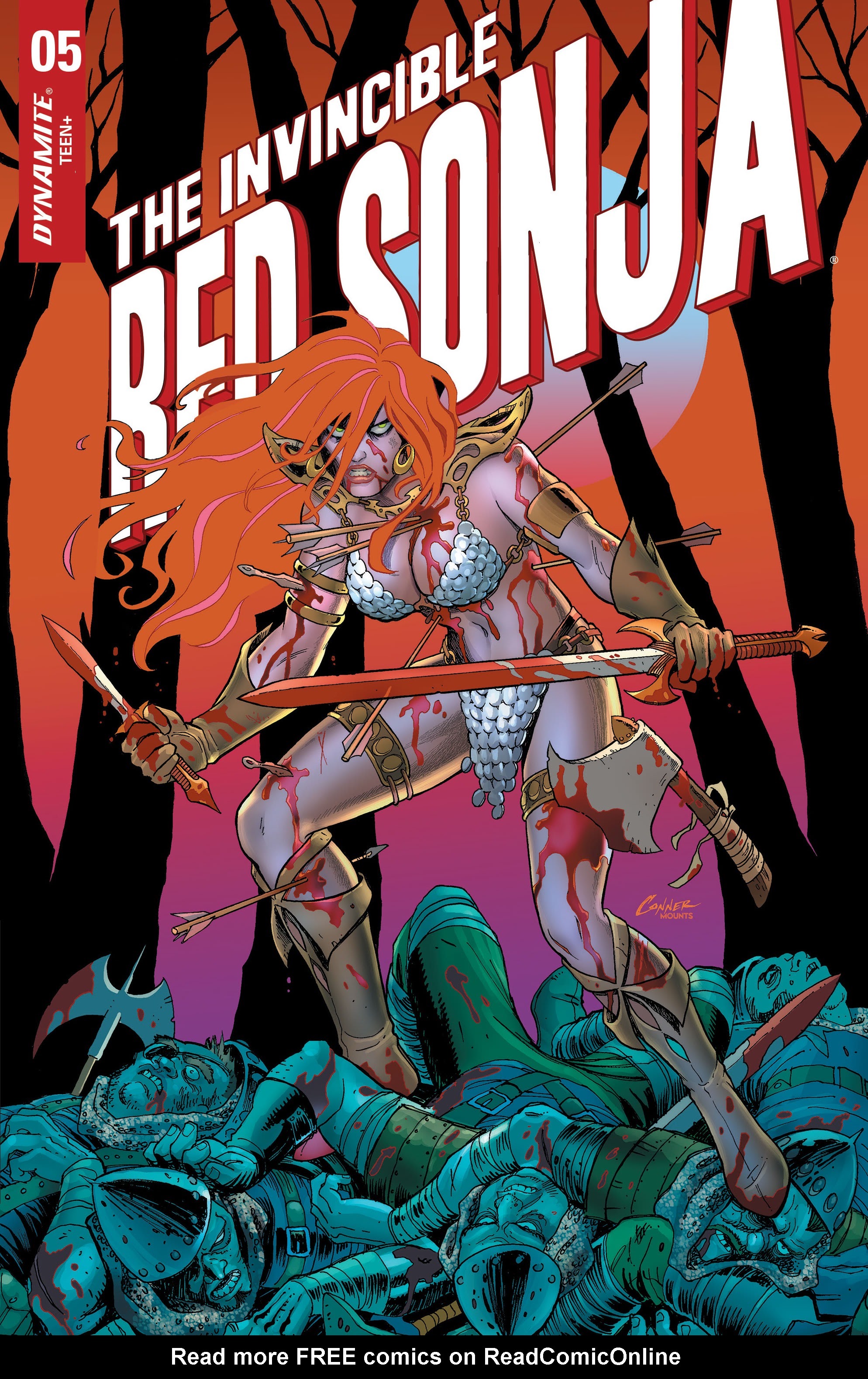 Read online The Invincible Red Sonja comic -  Issue #5 - 1
