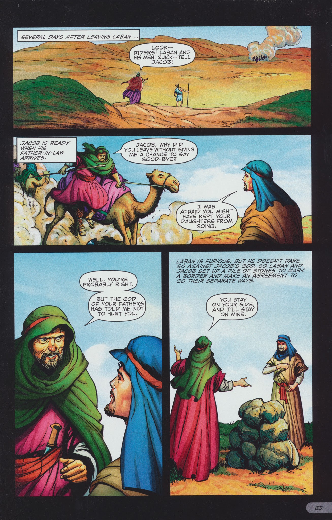 Read online The Action Bible comic -  Issue # TPB 1 - 87