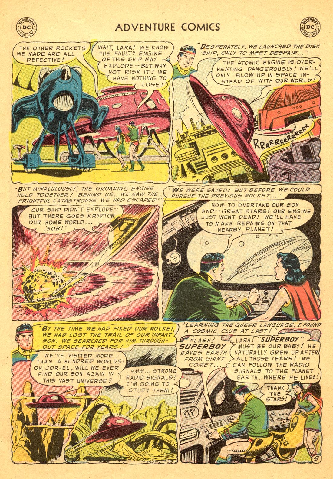 Read online Adventure Comics (1938) comic -  Issue #217 - 7