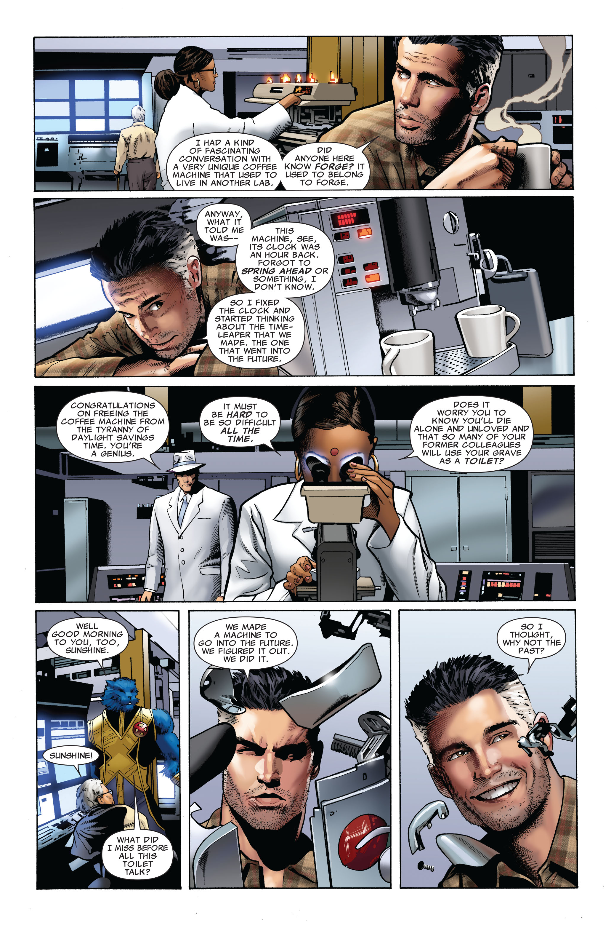 Read online Uncanny X-Men: Sisterhood comic -  Issue # TPB - 38