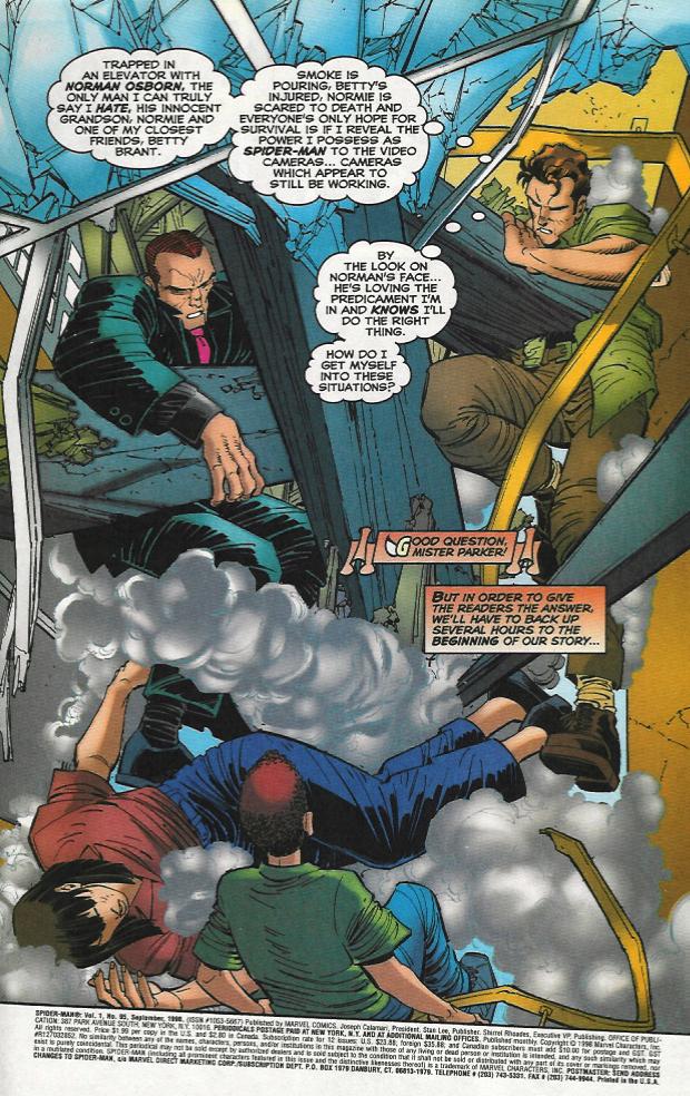 Read online Spider-Man (1990) comic -  Issue #95 - Free Fall - 2