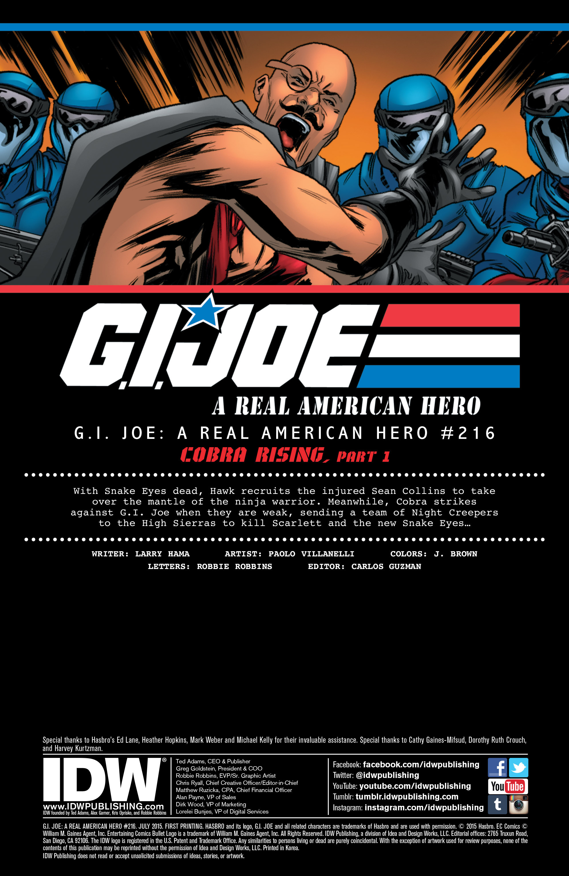 Read online G.I. Joe: A Real American Hero comic -  Issue #216 - 4