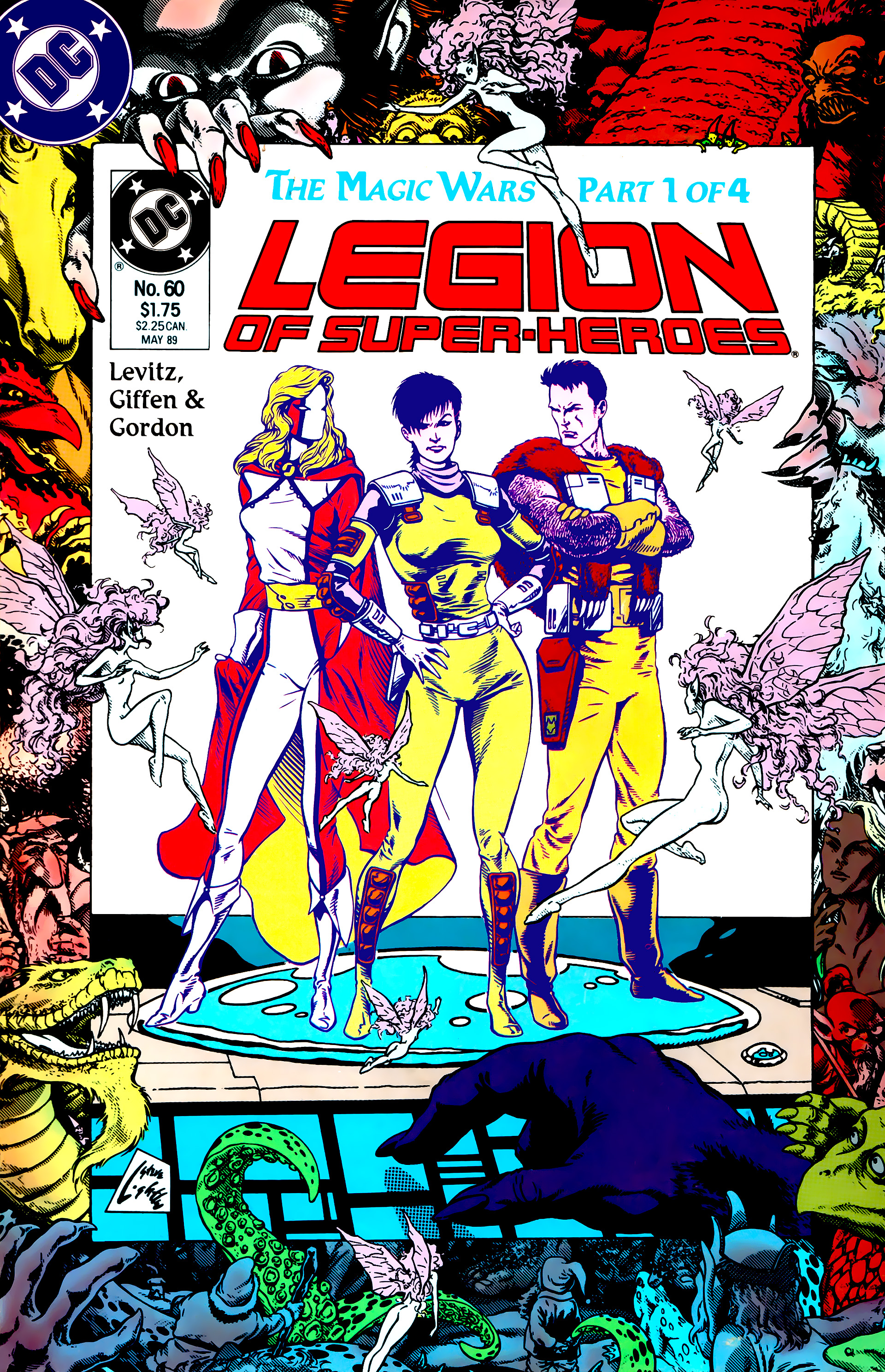 Read online Legion of Super-Heroes (1984) comic -  Issue #60 - 1