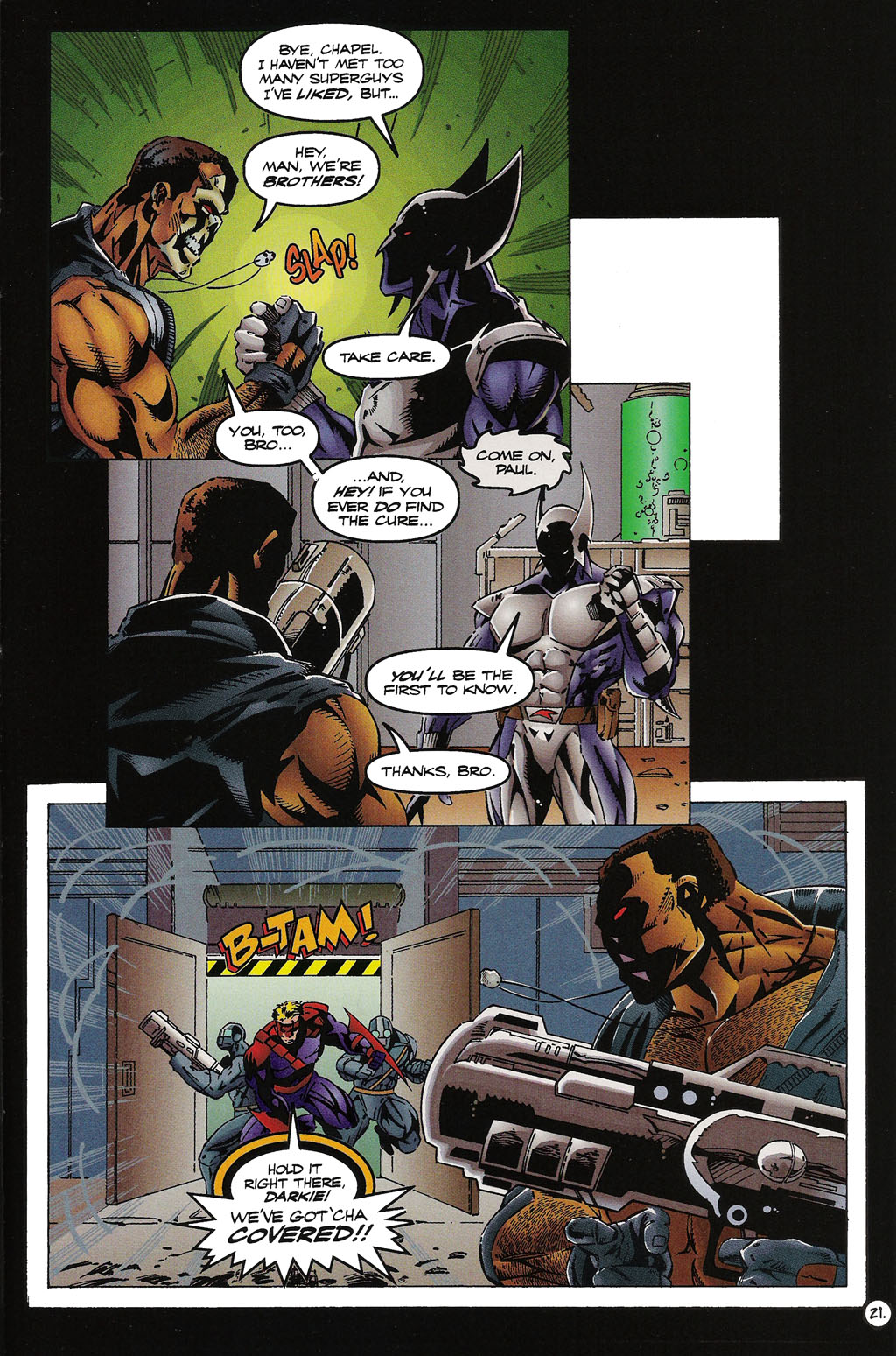 ShadowHawk issue 12 - Page 21