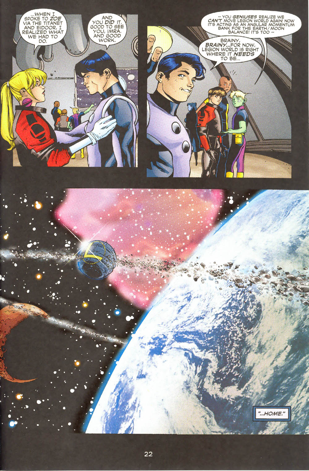 Read online The Legion comic -  Issue #8 - 23