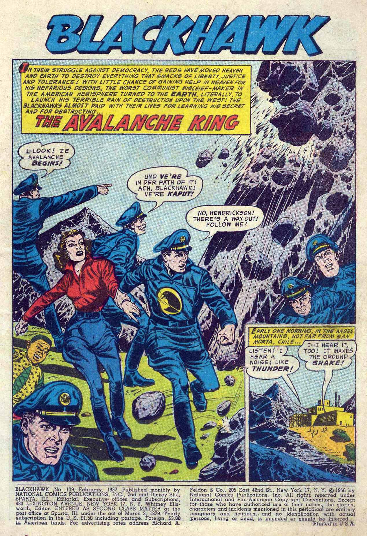Read online Blackhawk (1957) comic -  Issue #109 - 3