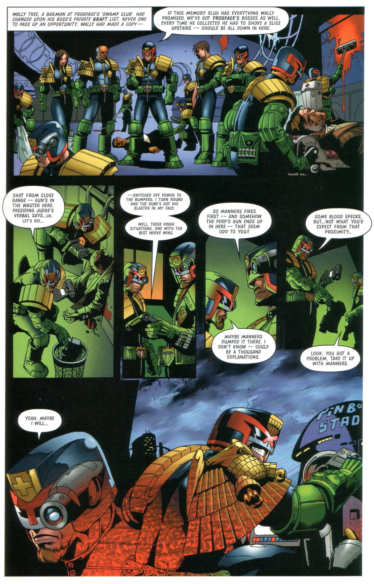 Read online Judge Dredd Megazine (vol. 4) comic -  Issue #7 - 12