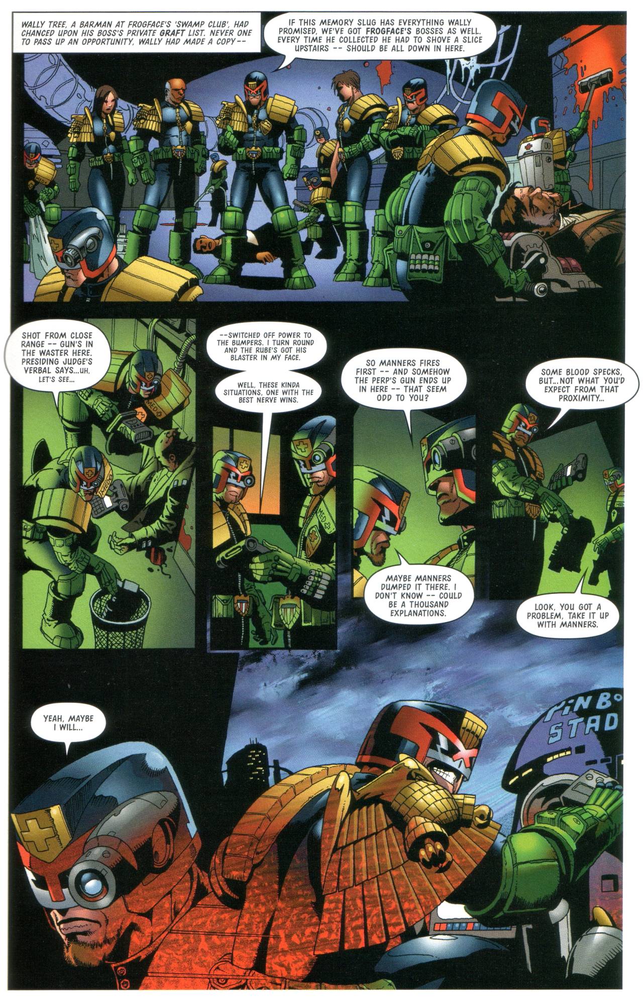 Read online Judge Dredd Megazine (vol. 4) comic -  Issue #7 - 12