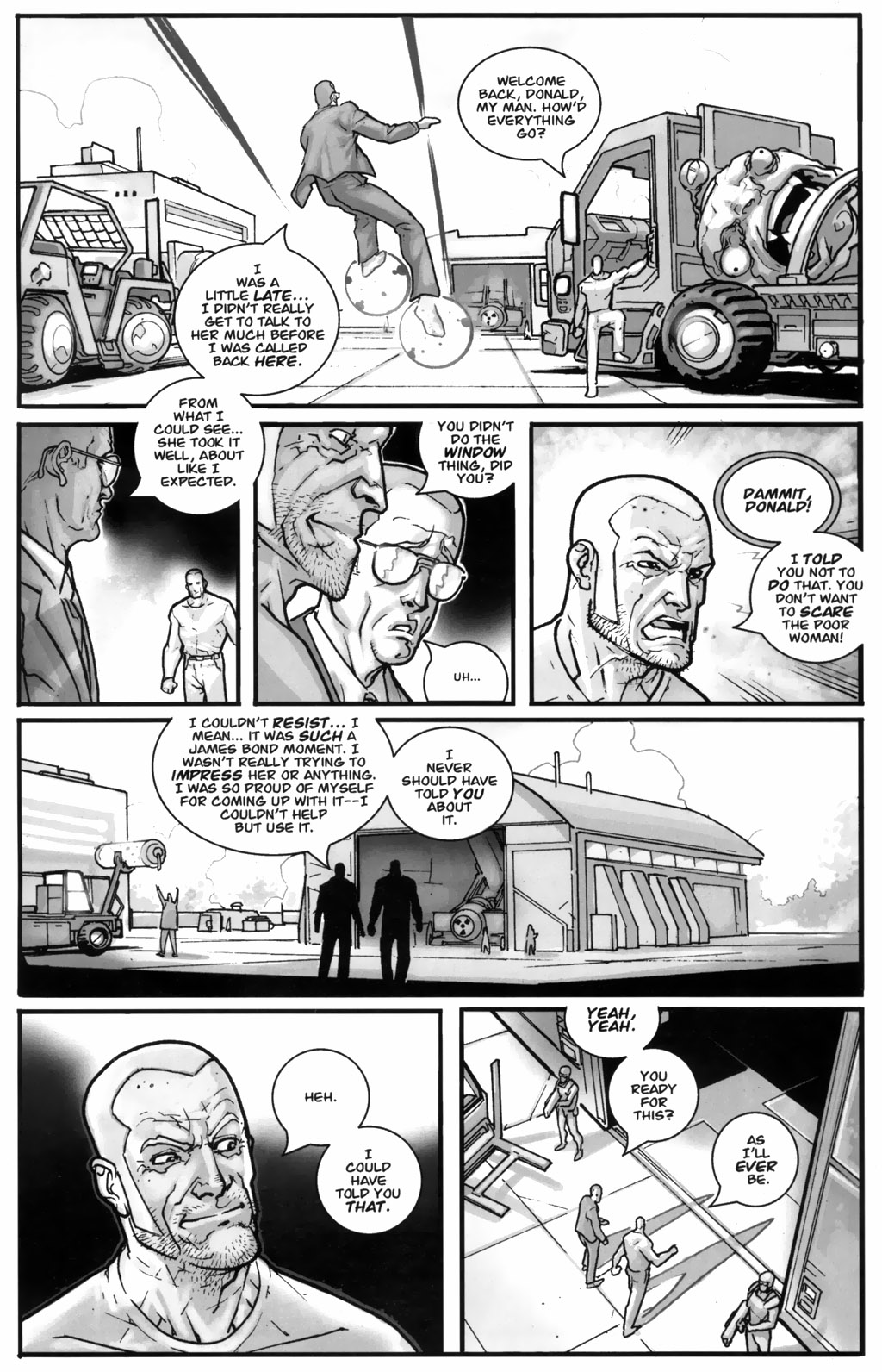 Read online Brit: Red White Black & Blue comic -  Issue # Full - 9