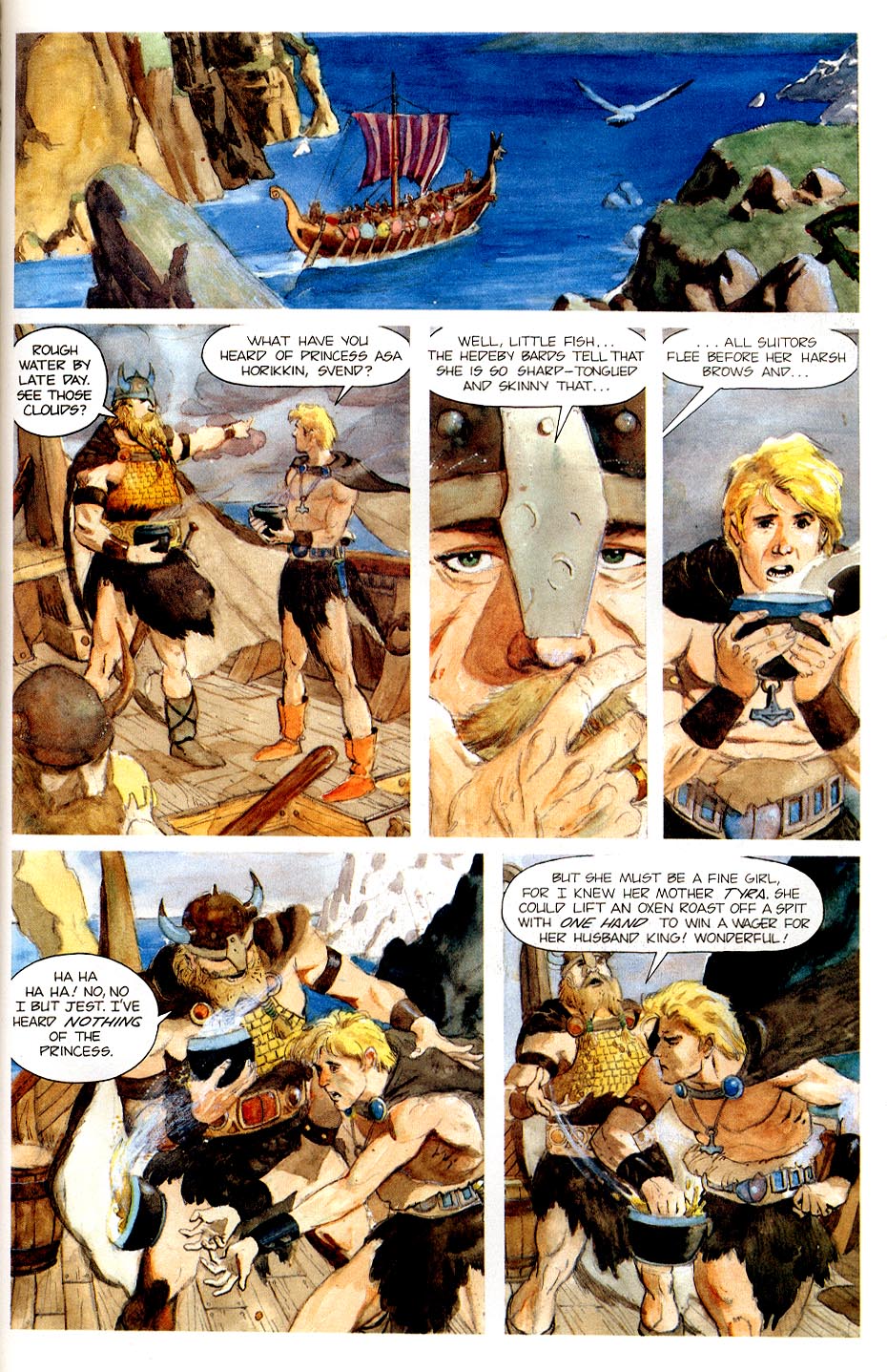 Read online Viking Glory: The Viking Prince comic -  Issue # TPB - 17