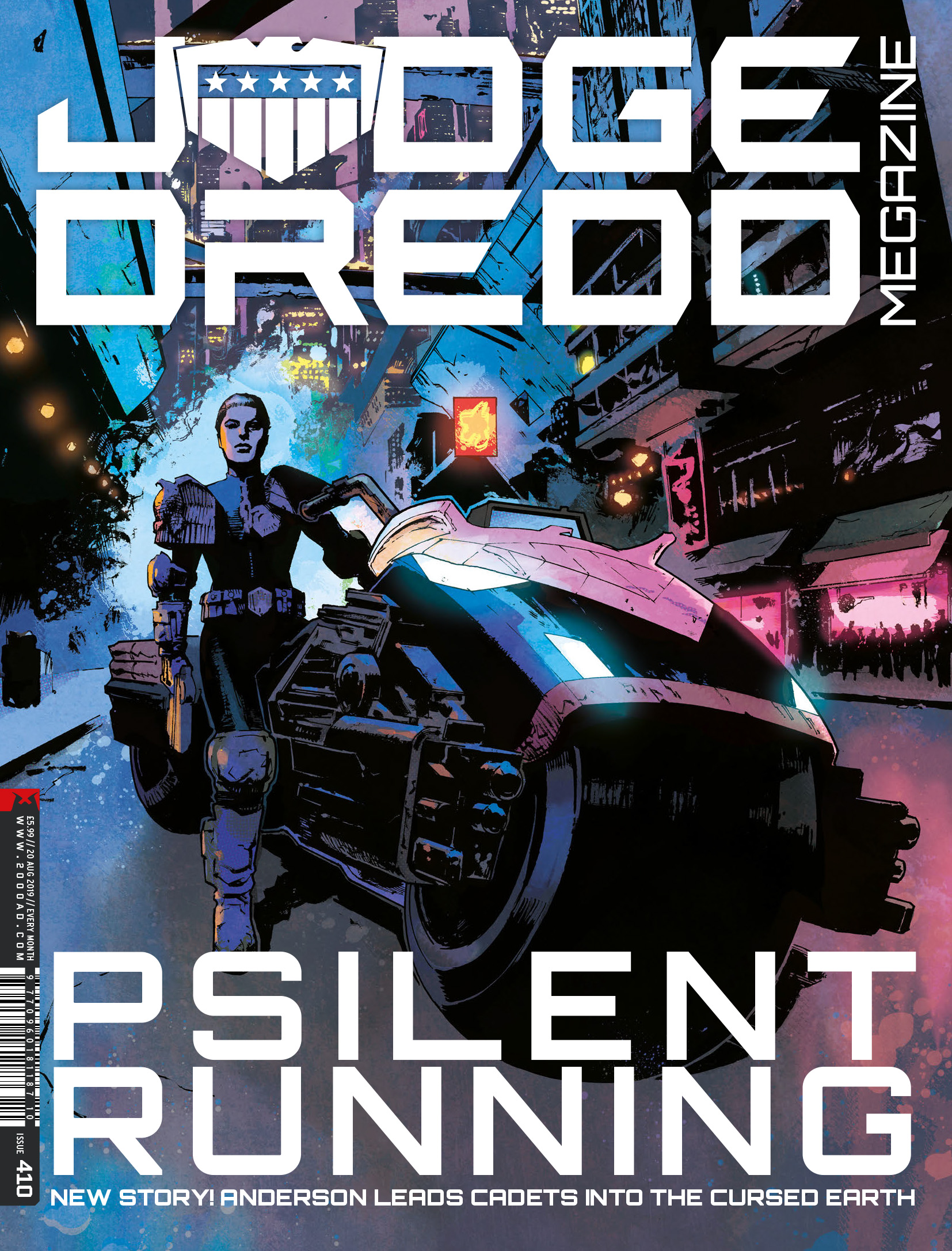 Read online Judge Dredd Megazine (Vol. 5) comic -  Issue #410 - 1