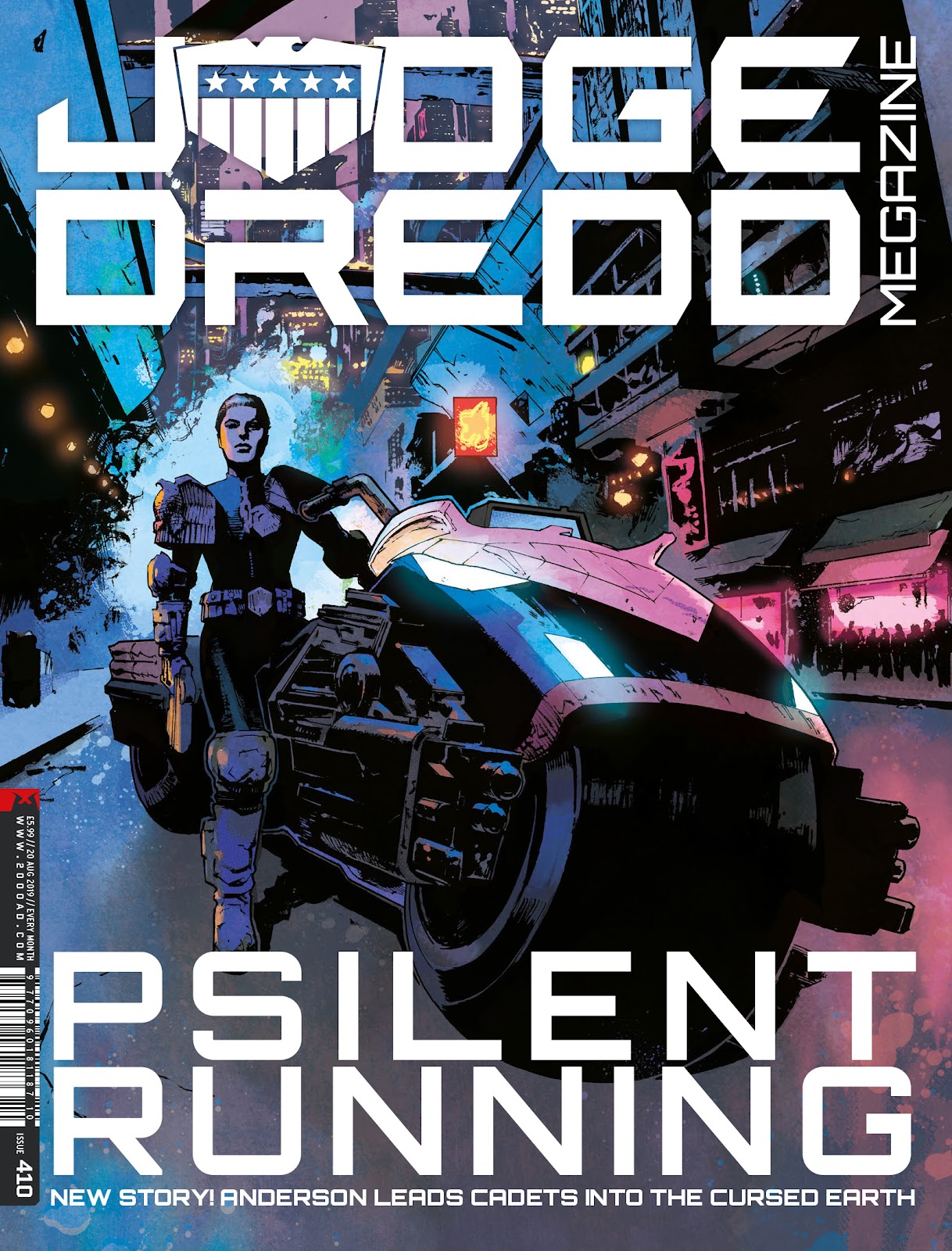 Judge Dredd Megazine (Vol. 5) issue 410 - Page 1