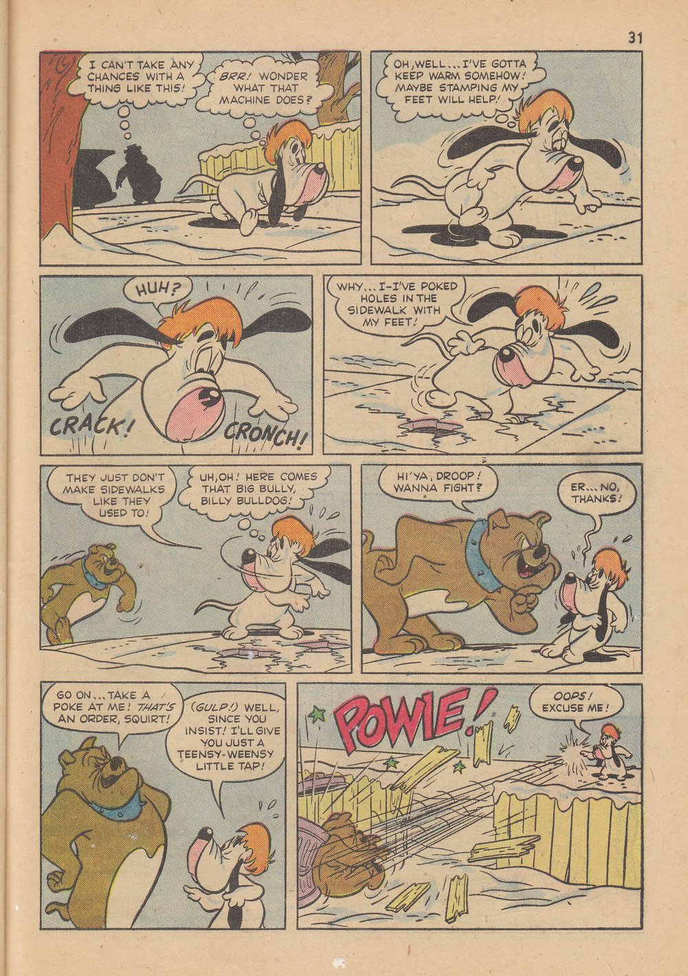 Read online M.G.M.'s Tom and Jerry's Winter Fun comic -  Issue #4 - 34