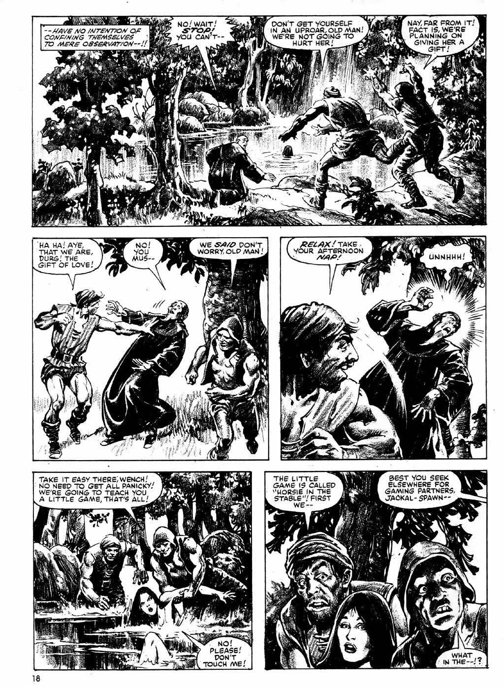 Read online The Savage Sword Of Conan comic -  Issue #82 - 17