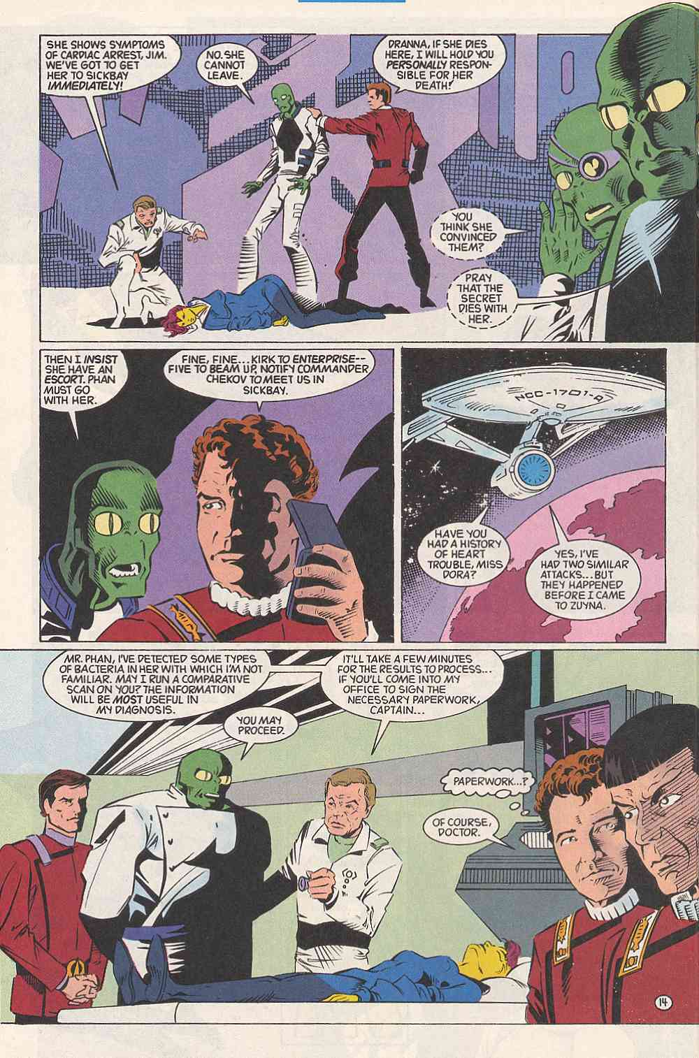 Read online Star Trek (1989) comic -  Issue #29 - 17