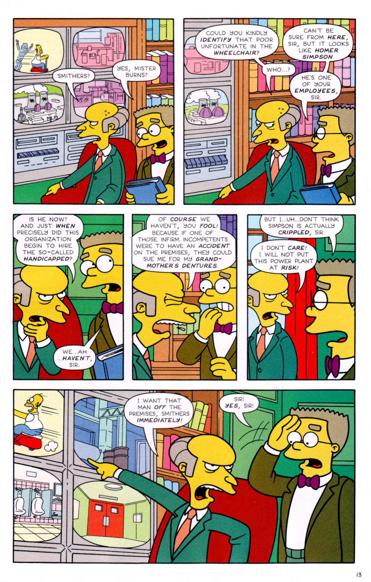 Read online Simpsons Comics comic -  Issue #129 - 12