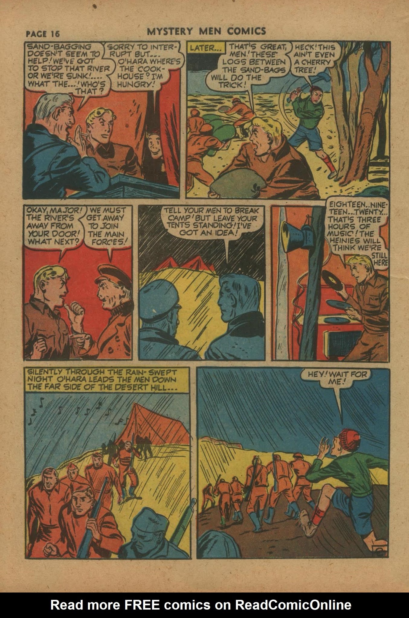 Read online Mystery Men Comics comic -  Issue #26 - 18