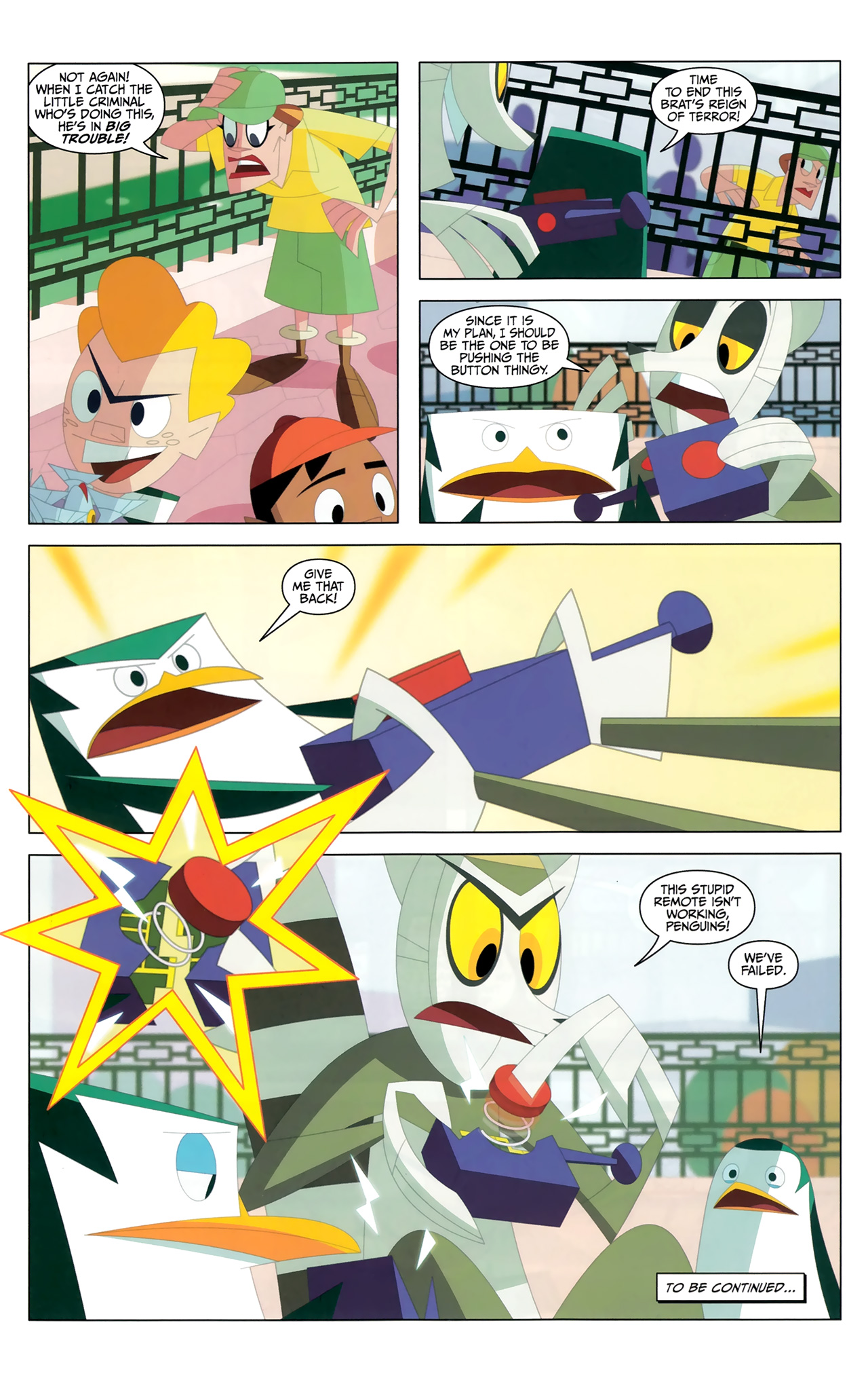 Read online Penguins of Madagascar comic -  Issue #3 - 30