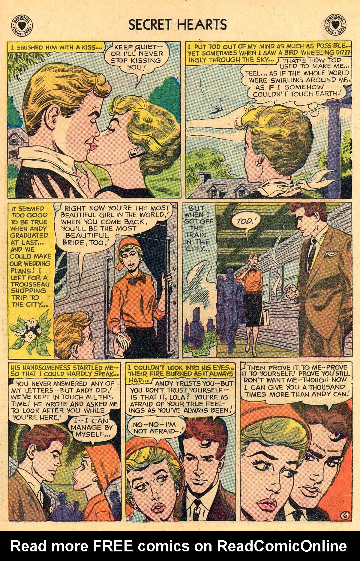 Read online Secret Hearts comic -  Issue #60 - 15