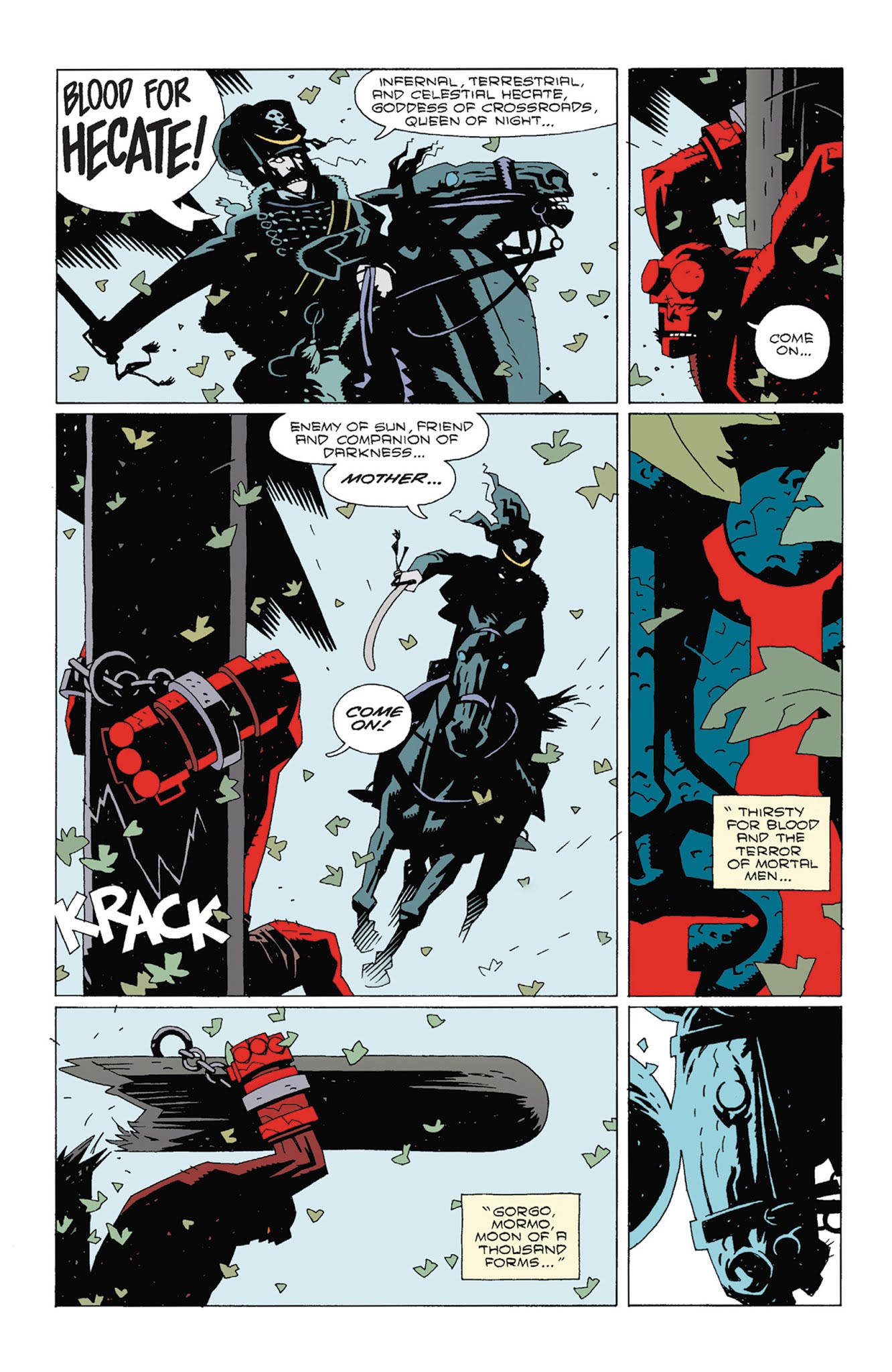 Read online Hellboy: Wake the Devil comic -  Issue # _TPB - 116