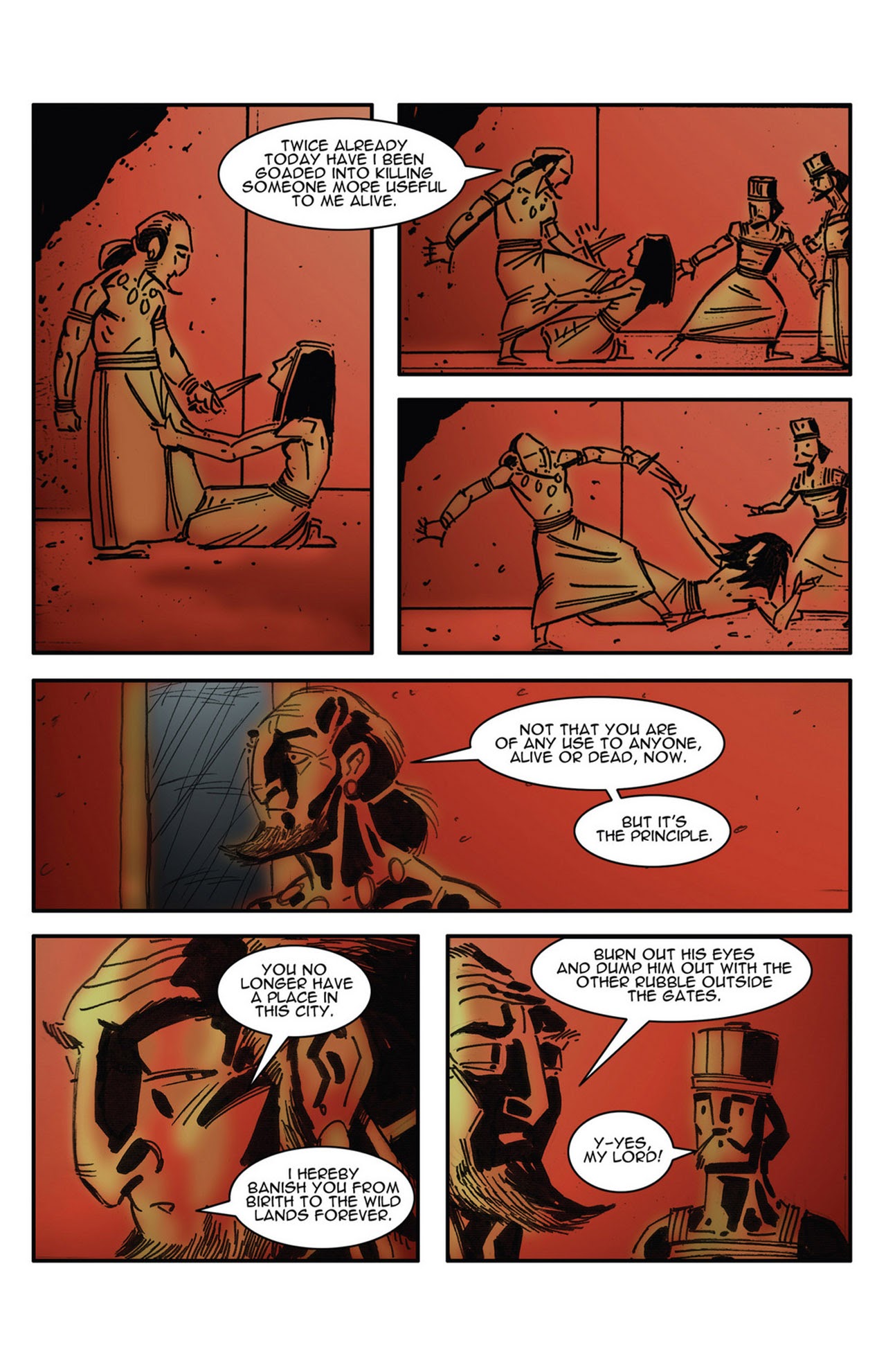 Read online Inanna's Tears comic -  Issue #5 - 20