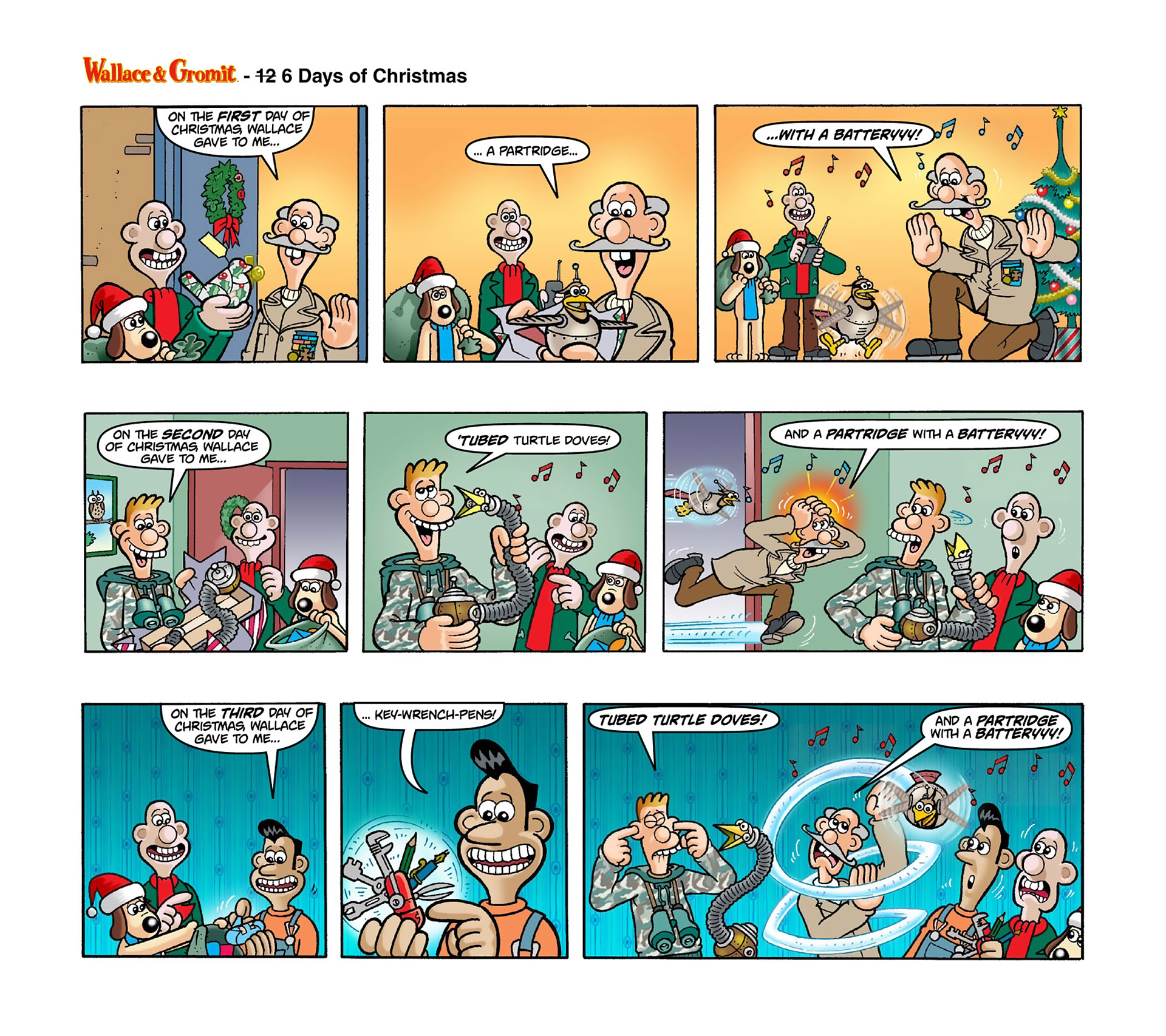 Read online Wallace & Gromit Dailies comic -  Issue #4 - 14