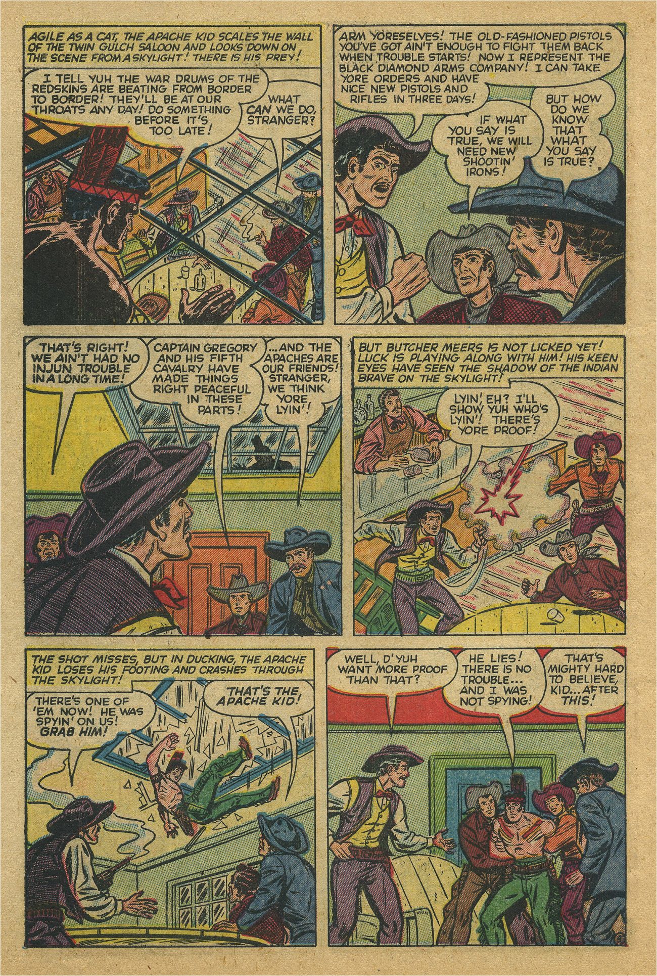Read online Apache Kid comic -  Issue #7 - 30
