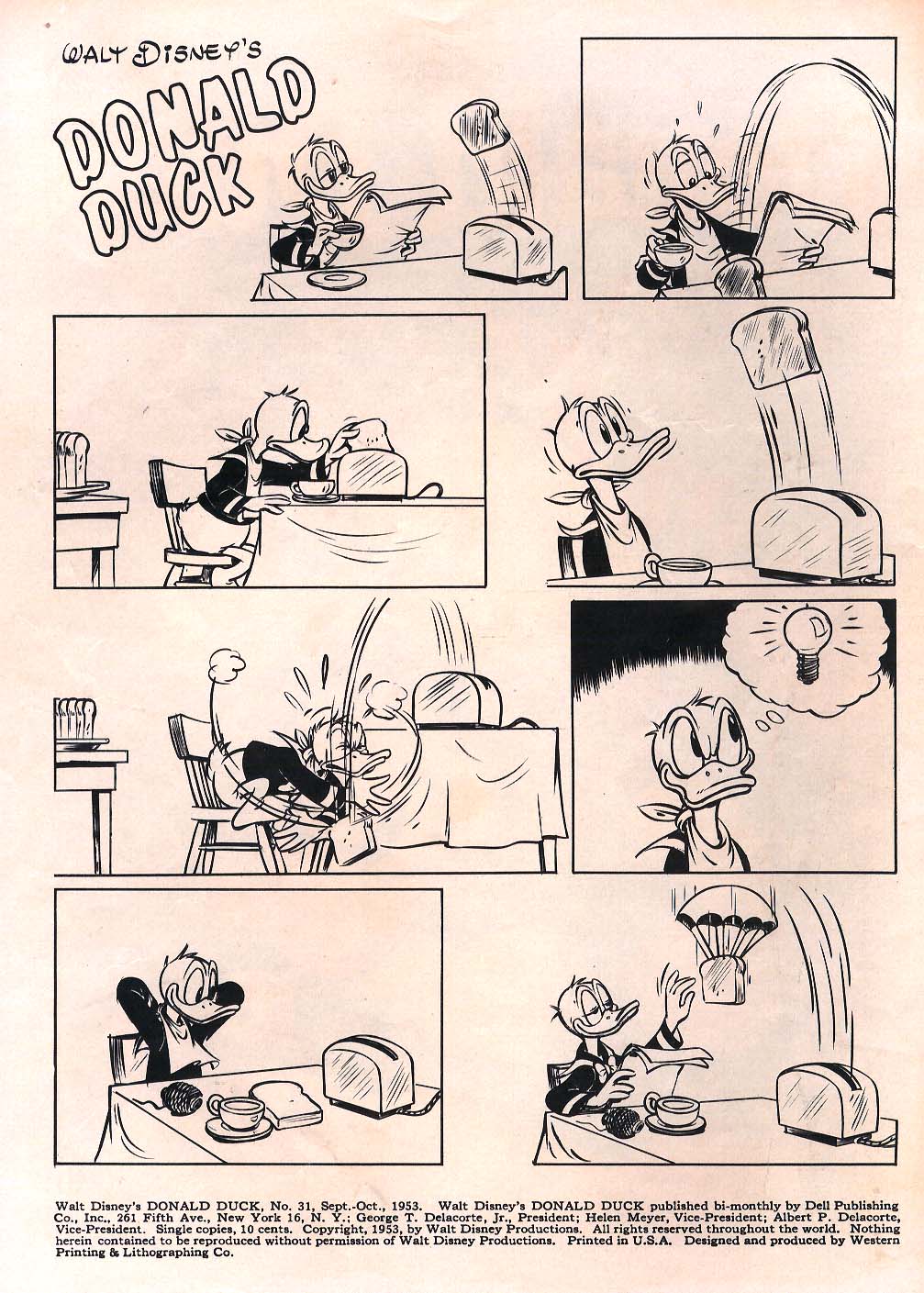 Read online Walt Disney's Donald Duck (1952) comic -  Issue #31 - 2