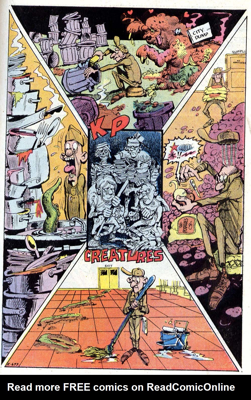 Read online Our Army at War (1952) comic -  Issue #237 - 21
