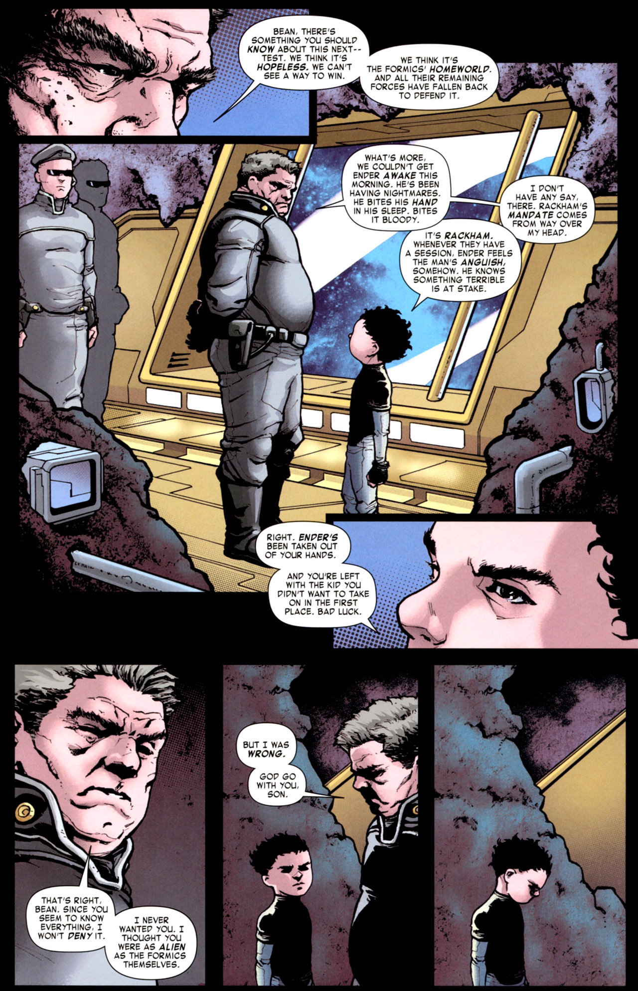 Read online Ender's Shadow: Command School comic -  Issue #5 - 17