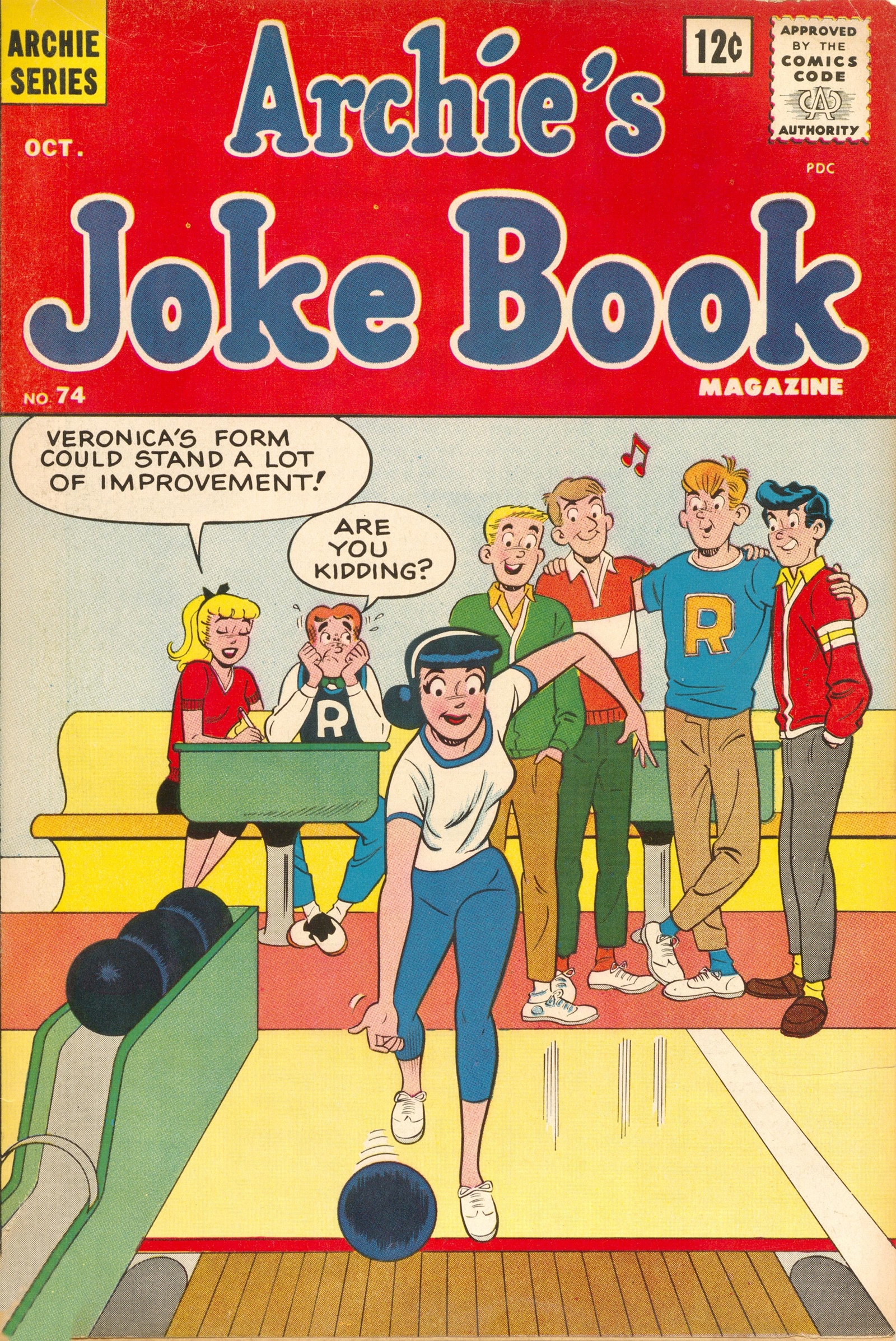 Read online Archie's Joke Book Magazine comic -  Issue #74 - 1