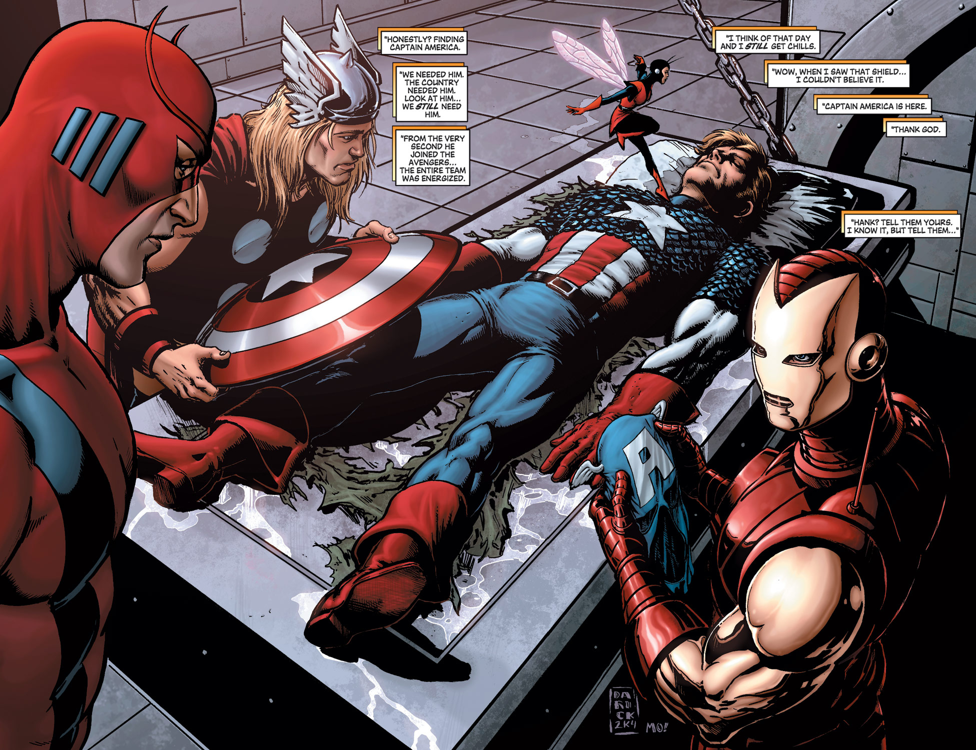 Read online Avengers Disassembled comic -  Issue #5 - 16