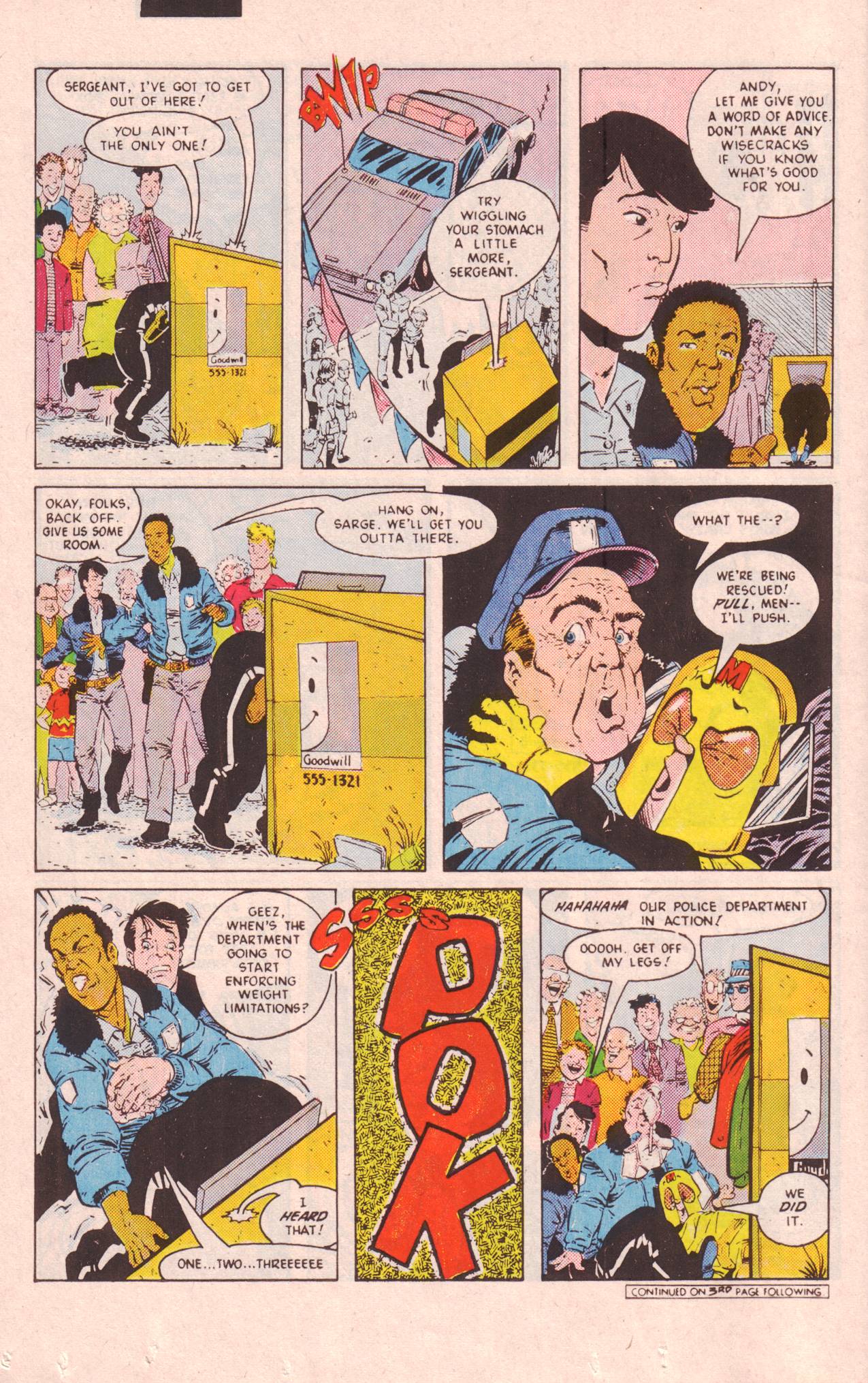 Read online 'Mazing Man comic -  Issue #9 - 9