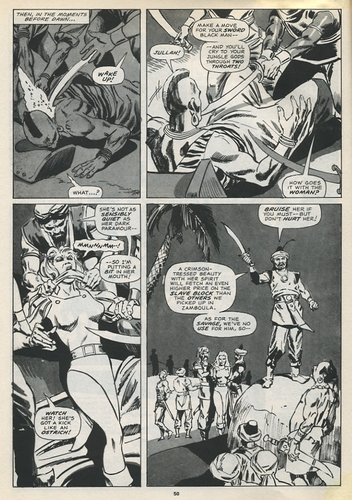 Read online The Savage Sword Of Conan comic -  Issue #194 - 52