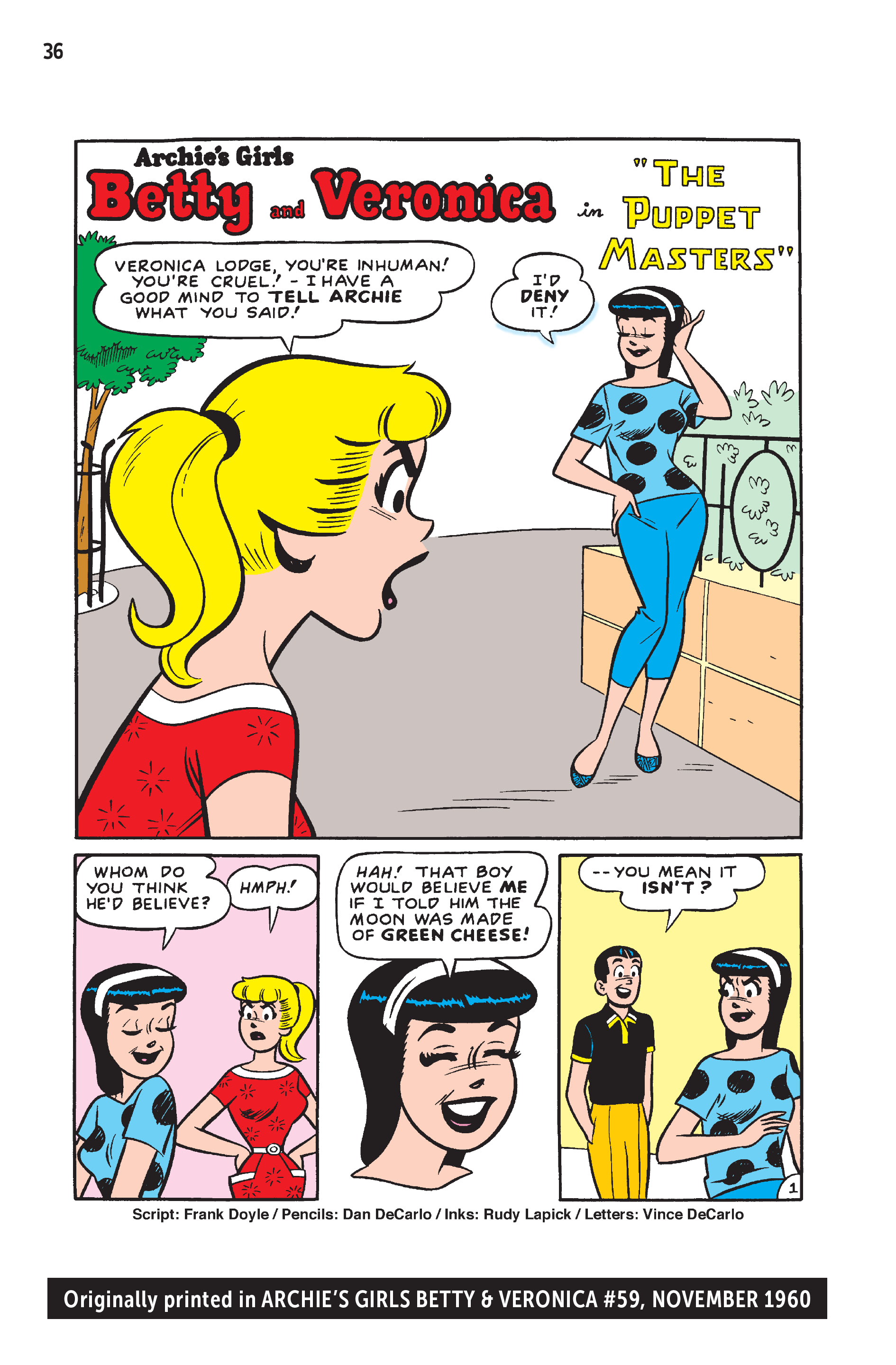 Read online Betty & Veronica Decades: The 1960s comic -  Issue # TPB (Part 1) - 38