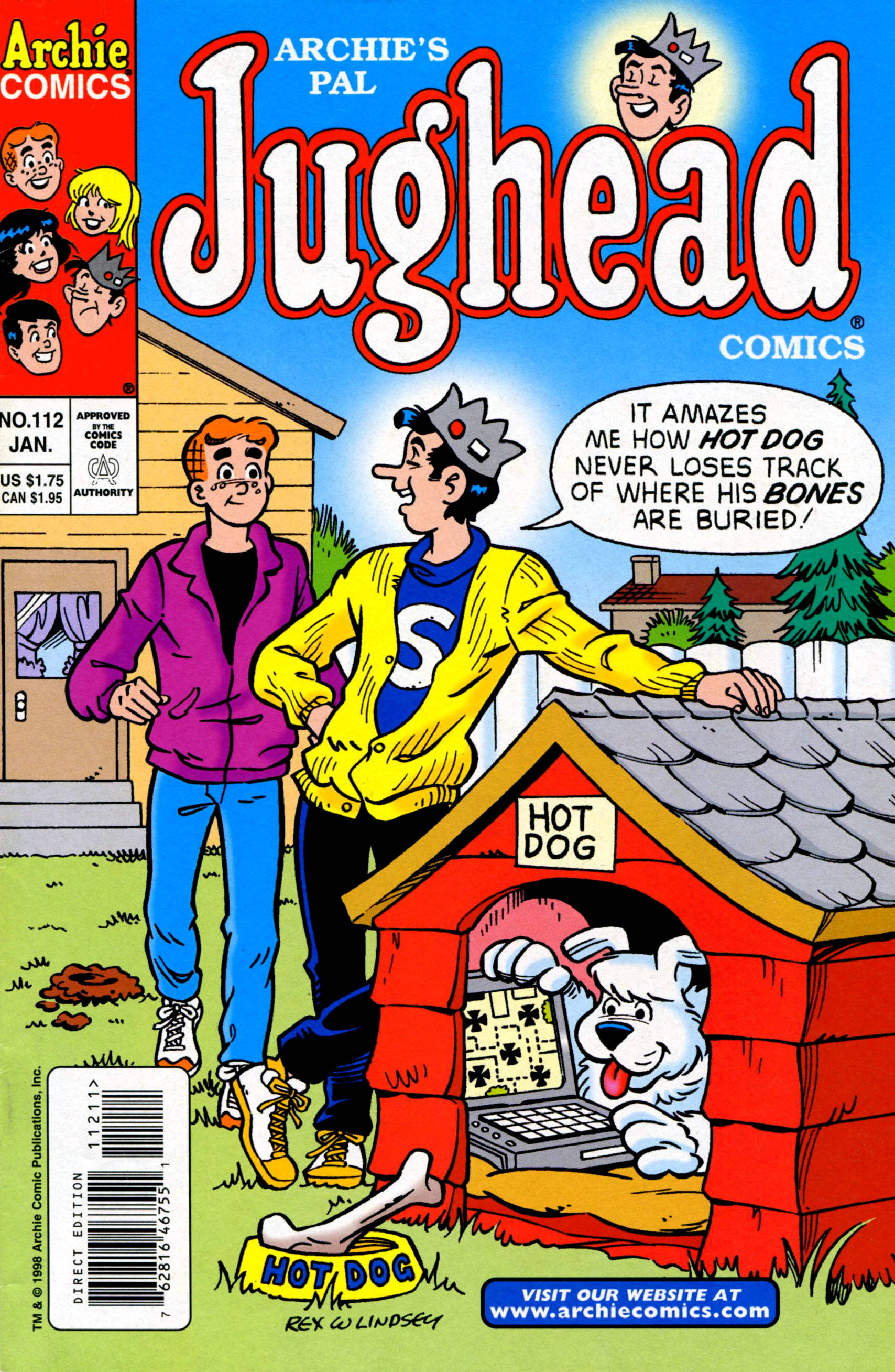 Read online Archie's Pal Jughead Comics comic -  Issue #112 - 1