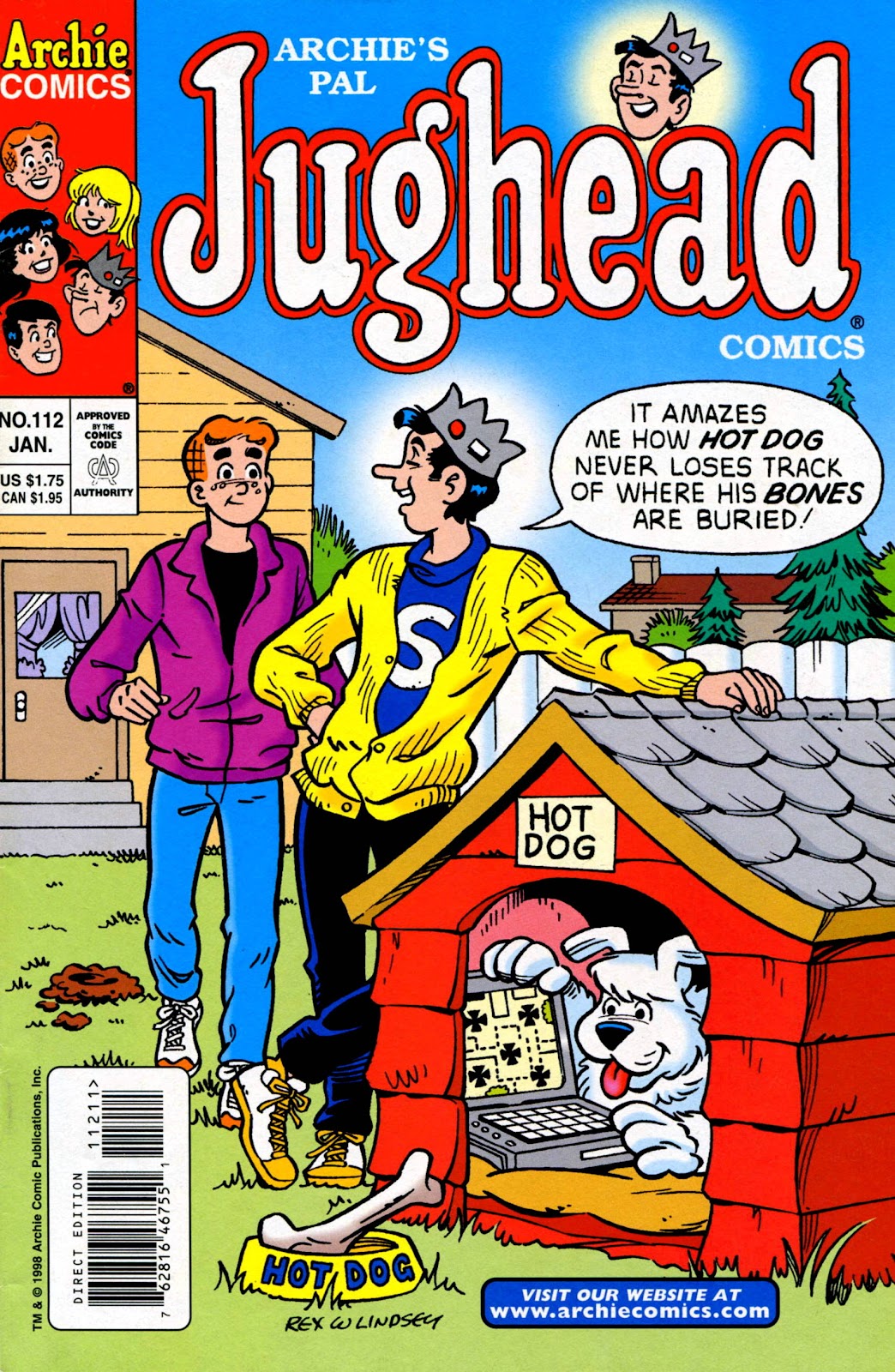 Archie's Pal Jughead Comics issue 112 - Page 1