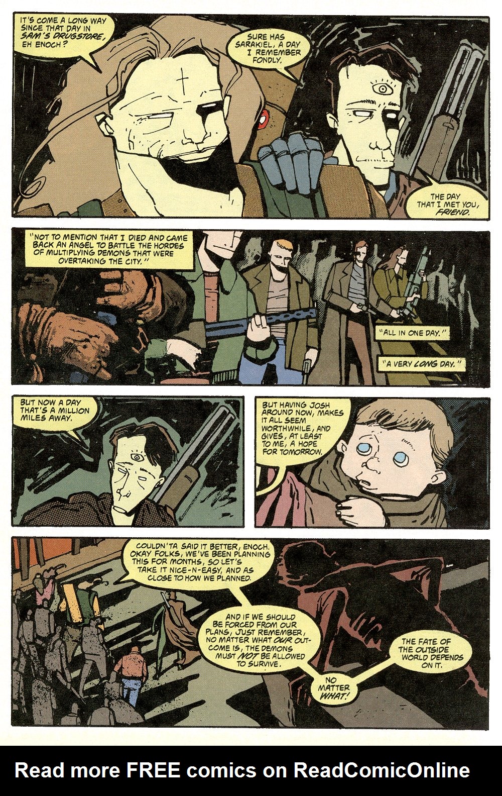 Read online Ted McKeever's Metropol AD comic -  Issue #1 - 18