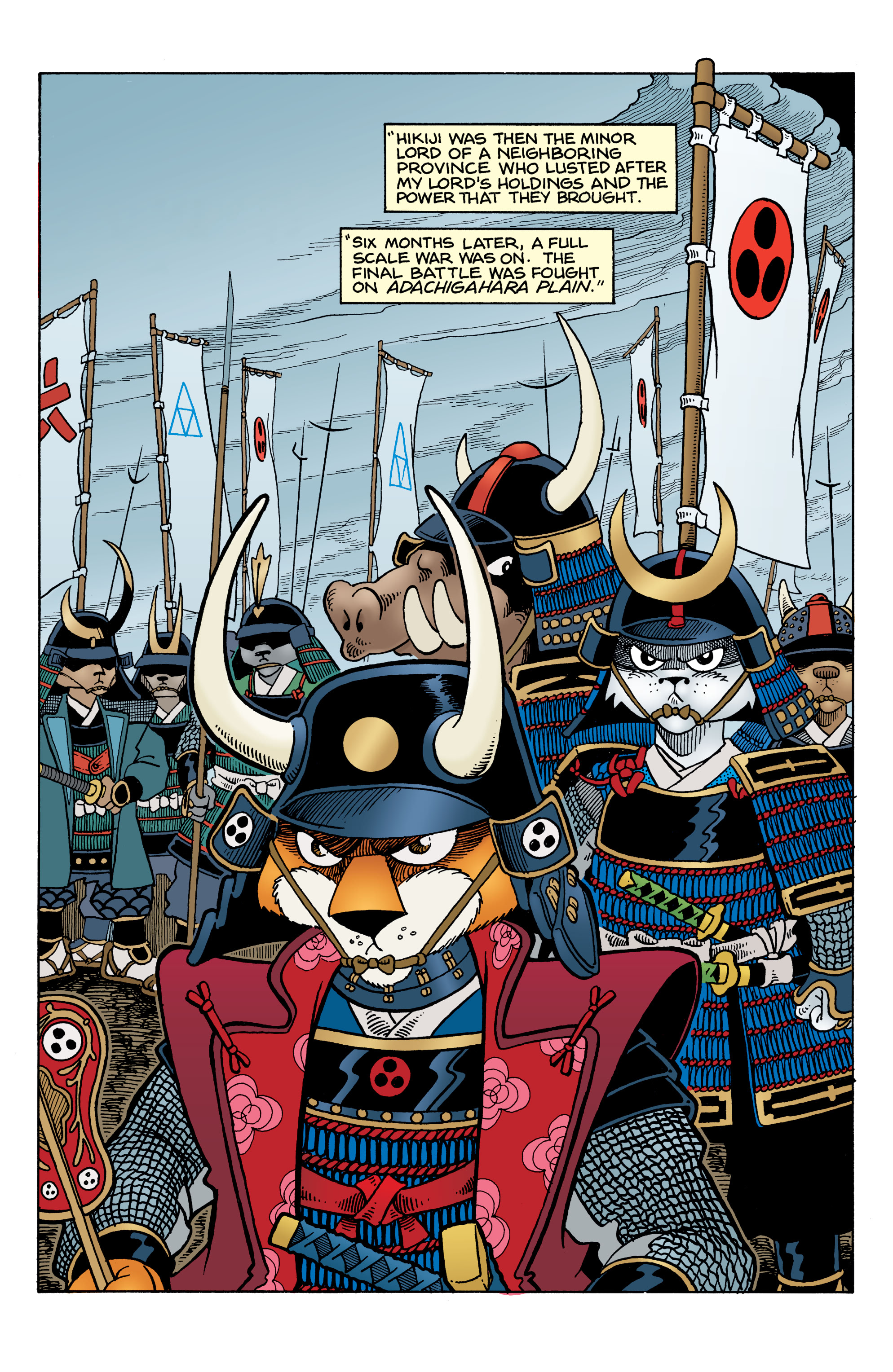 Read online Usagi Yojimbo Color Classics comic -  Issue #4 - 20