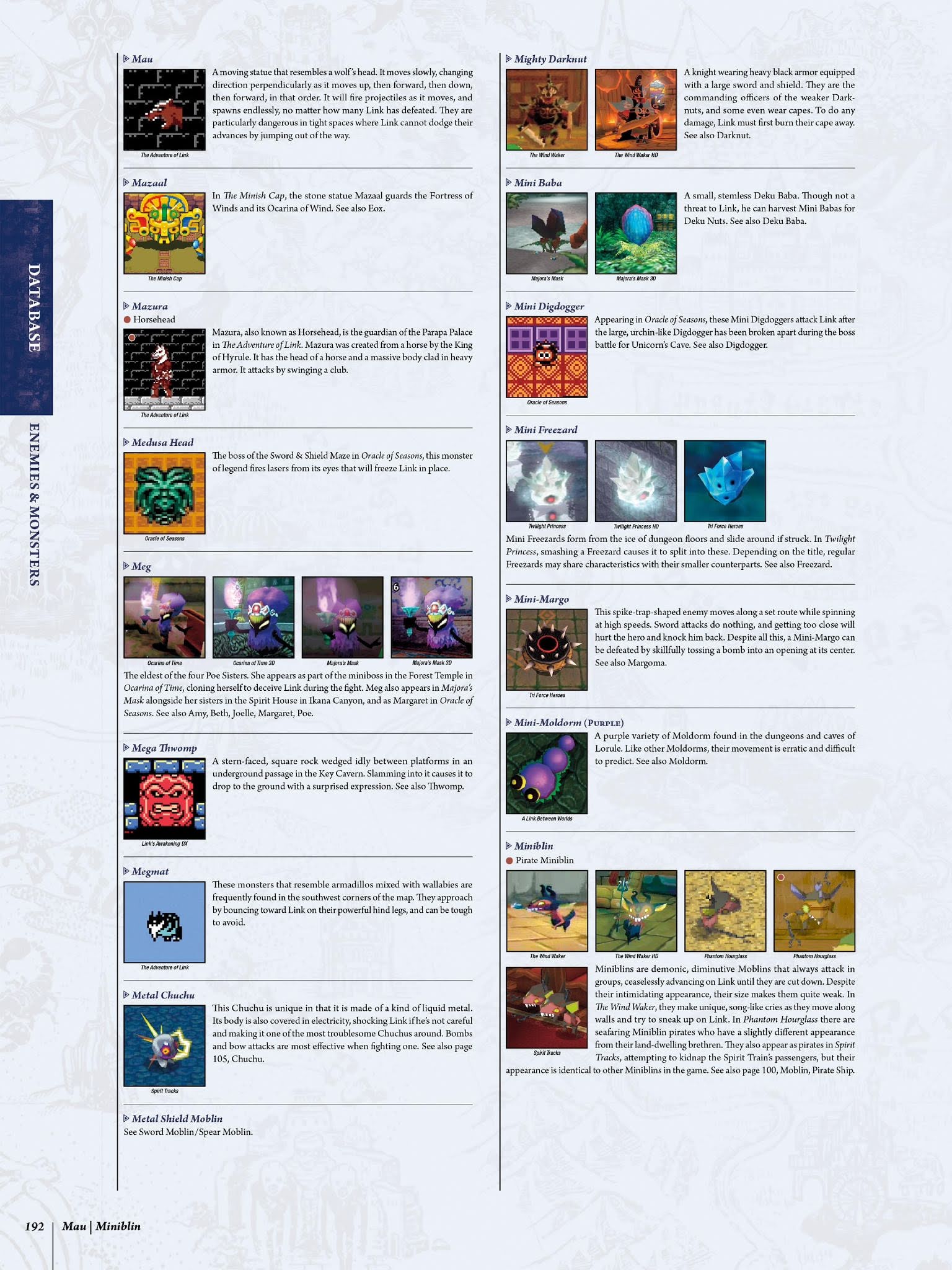 Read online The Legend of Zelda Encyclopedia comic -  Issue # TPB (Part 2) - 96