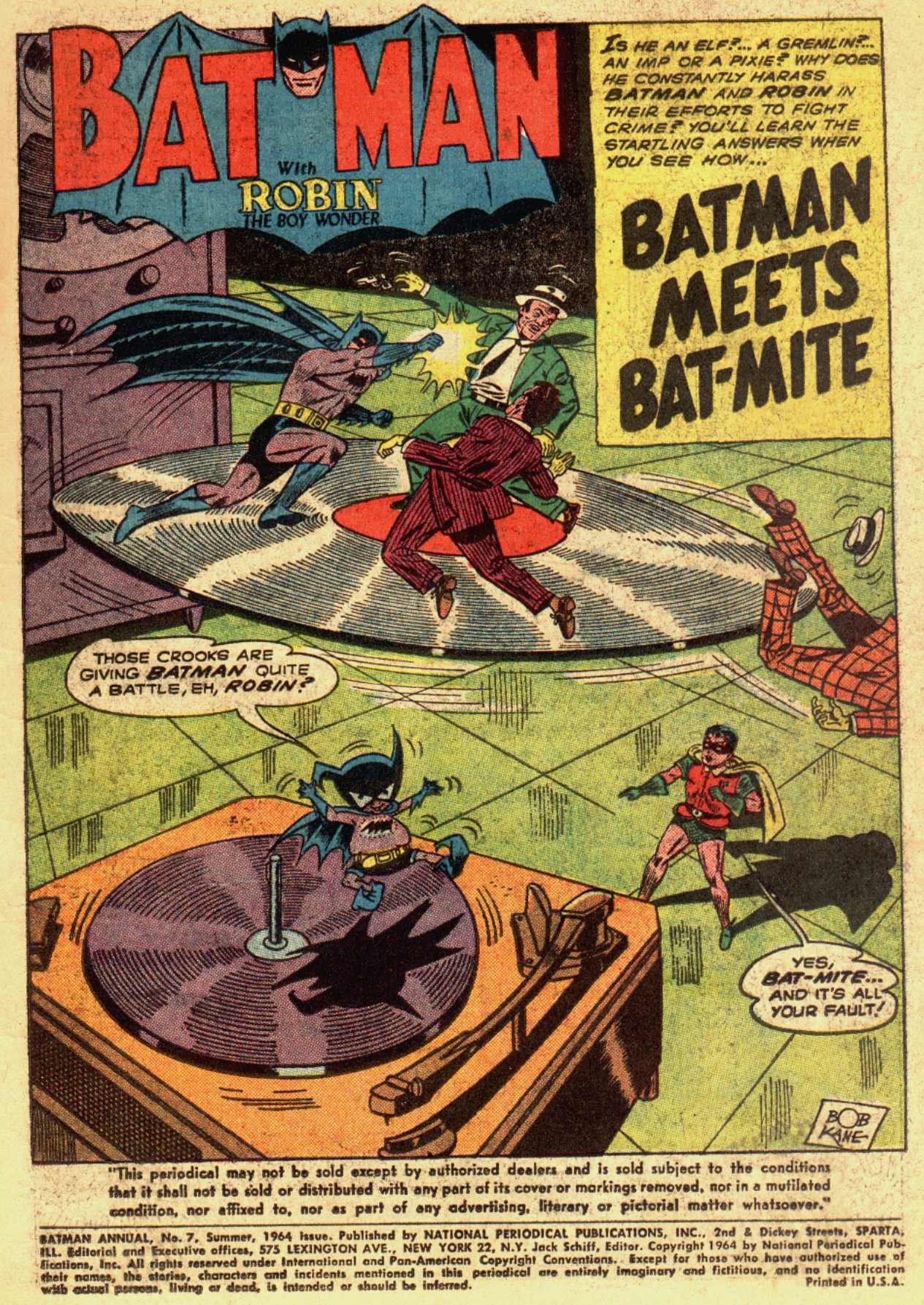 Read online Batman (1940) comic -  Issue # _Annual 7 - 2