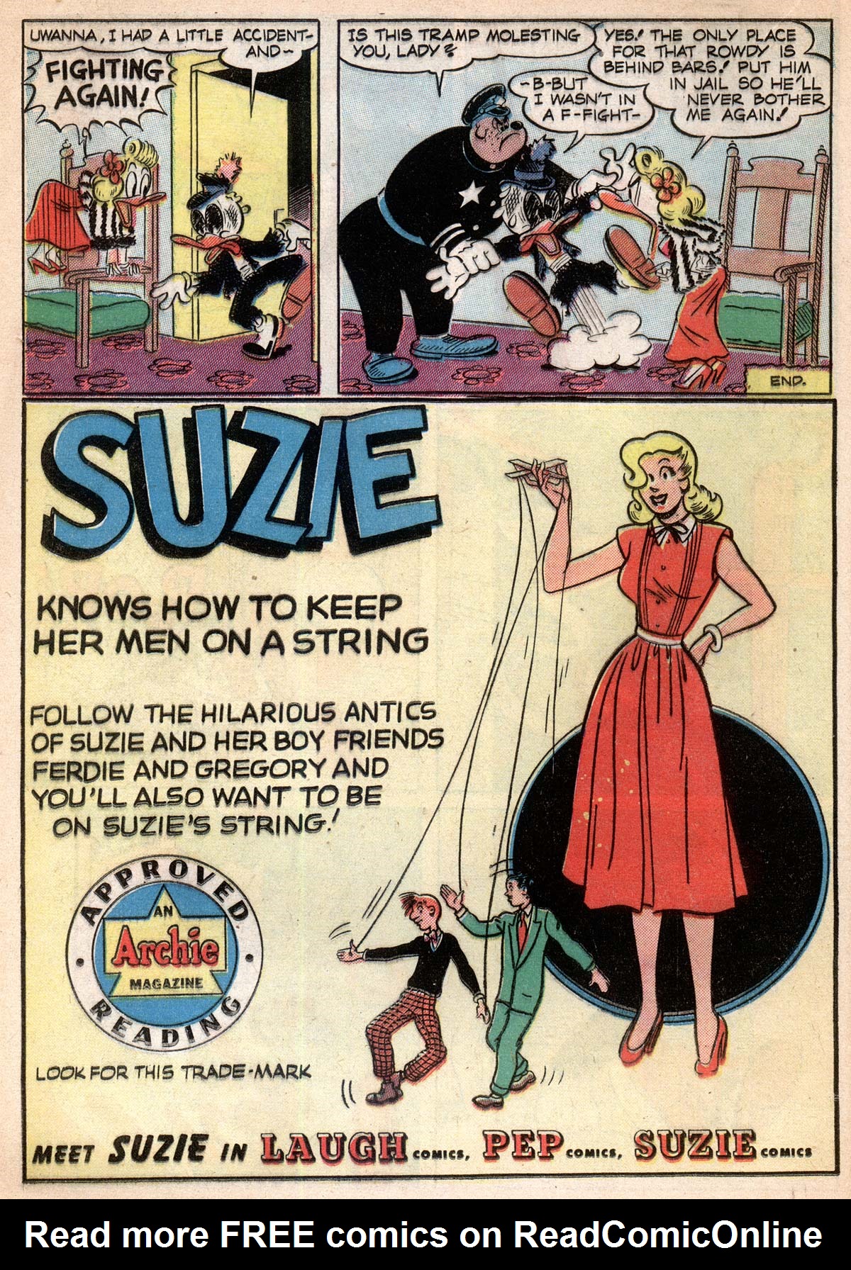 Read online Super Duck Comics comic -  Issue #35 - 20