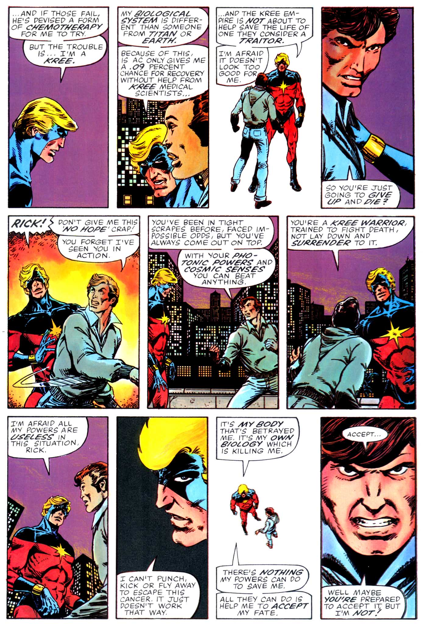 Read online Marvel Graphic Novel comic -  Issue #1 - The Death of Captain Marvel - 28
