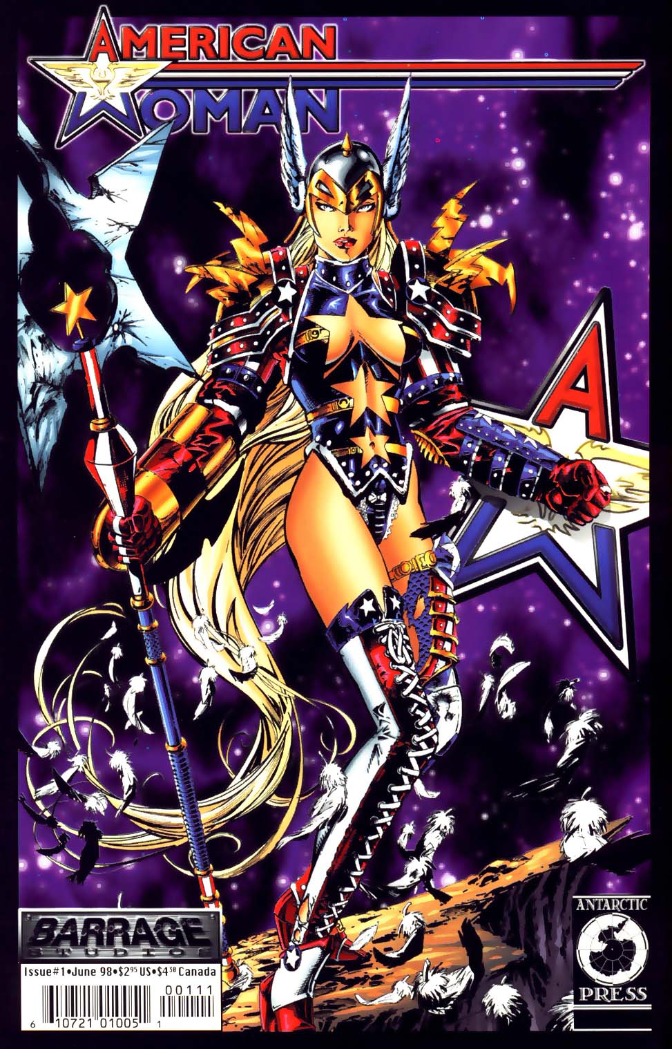 Read online American Woman comic -  Issue #1 - 1