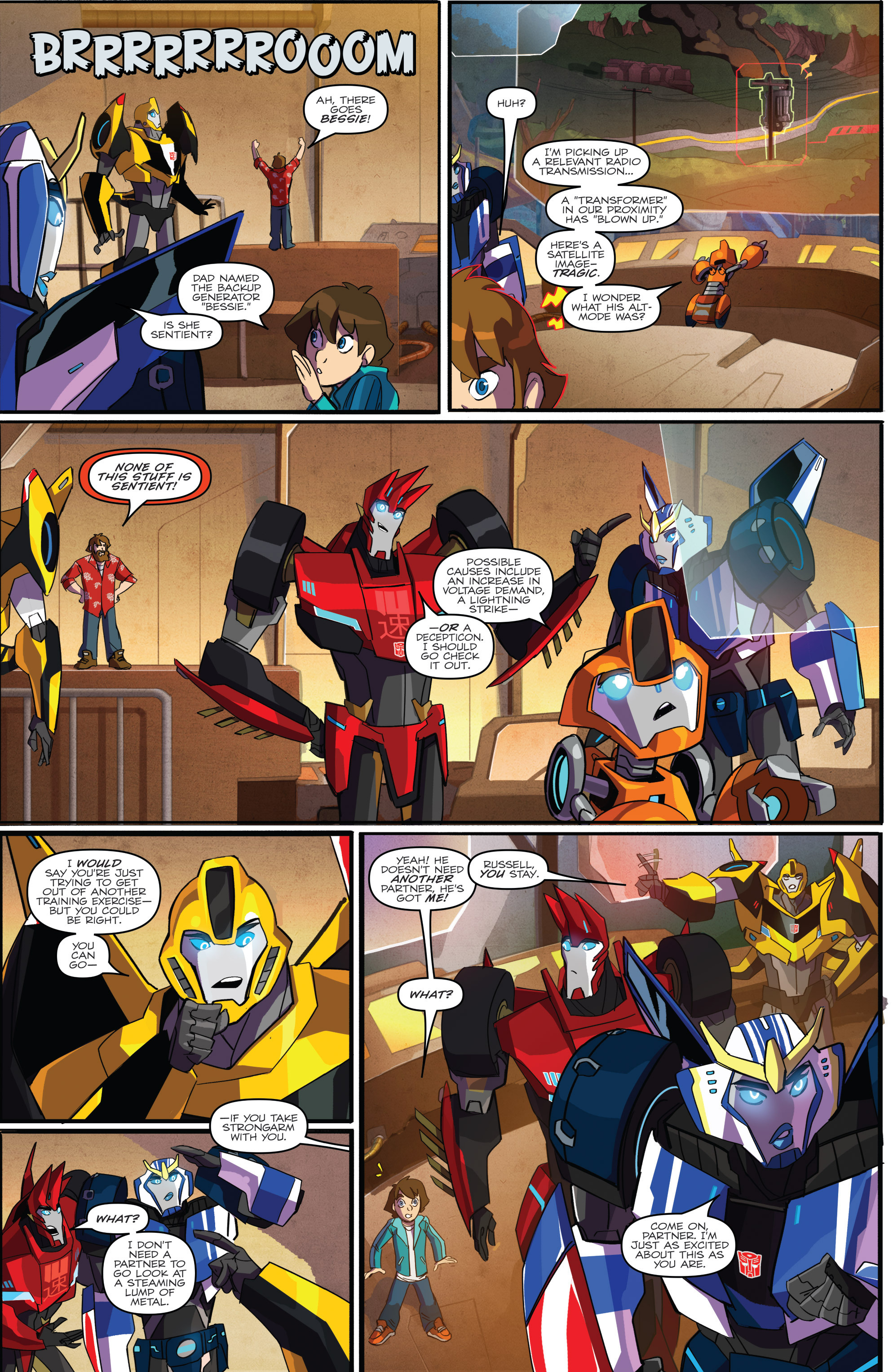 Read online Transformers: Robots In Disguise (2015) comic -  Issue #1 - 8