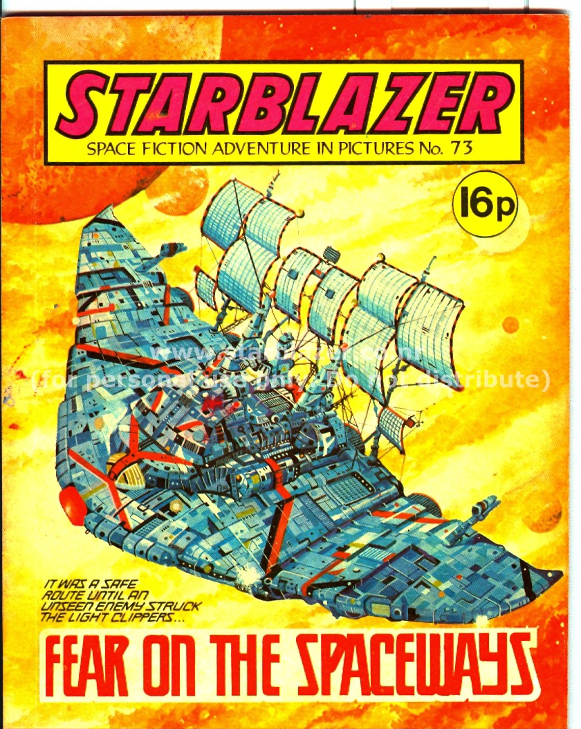 Read online Starblazer comic -  Issue #73 - 2