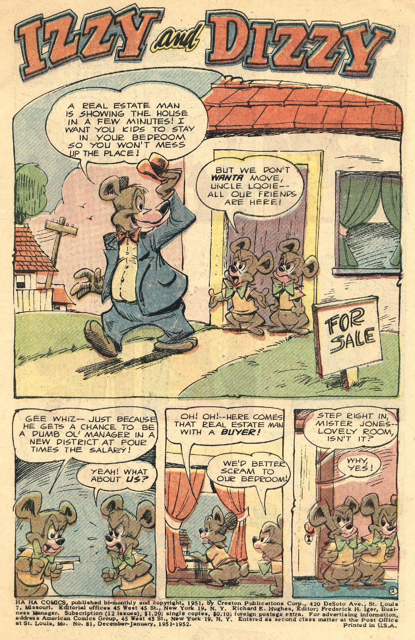 Read online Ha Ha Comics comic -  Issue #81 - 3